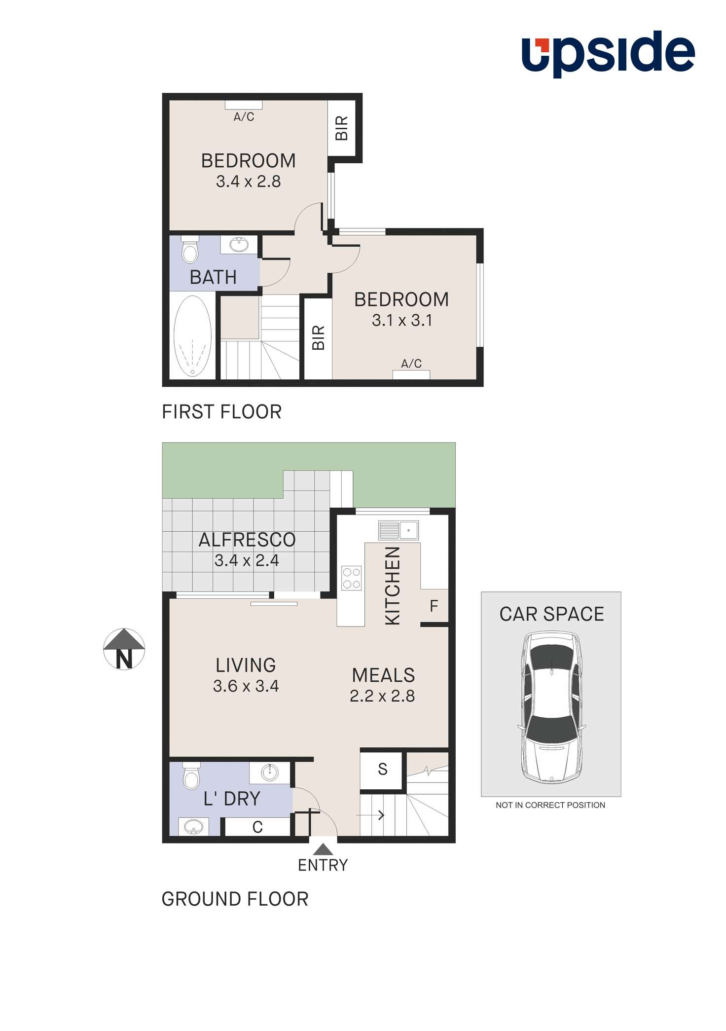 Floorplan of Homely unit listing, 10/1086 Stud Road, Rowville VIC 3178