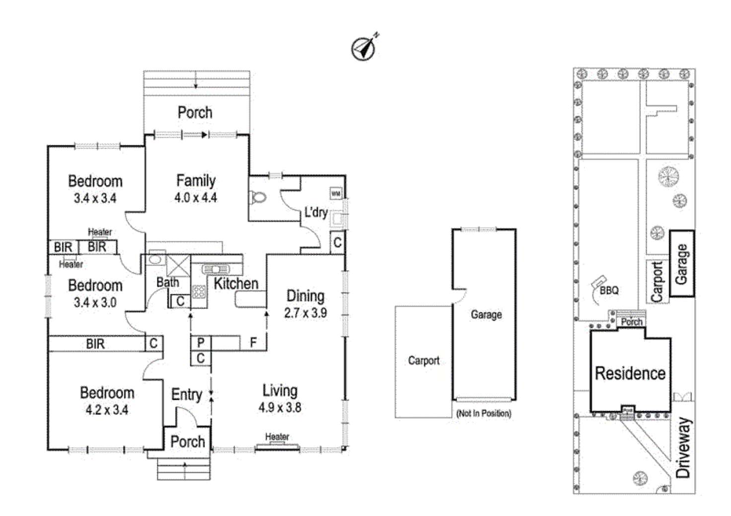 Floorplan of Homely house listing, 27 Hillside Road, Rosanna VIC 3084
