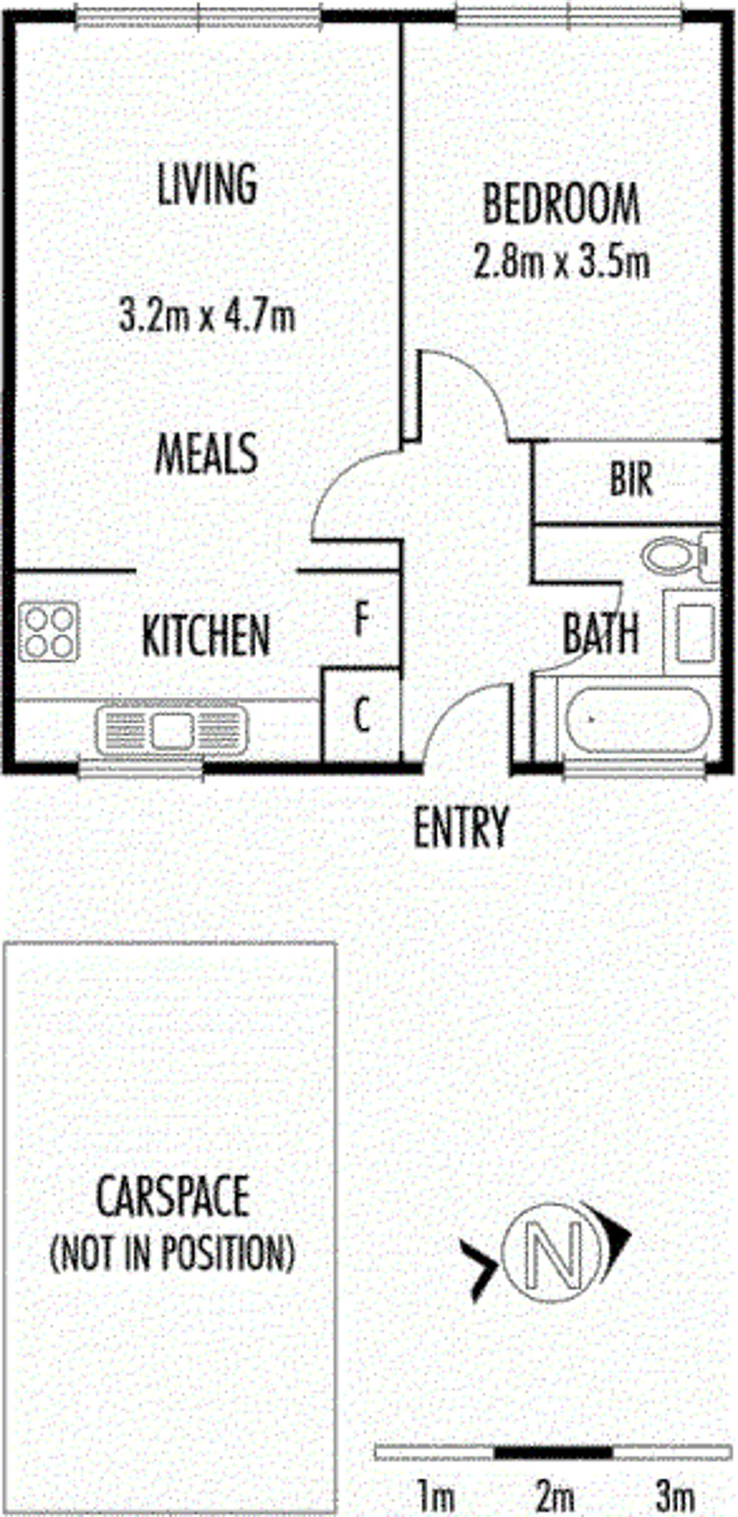 Floorplan of Homely apartment listing, 4/87A Clyde Street, Thornbury VIC 3071