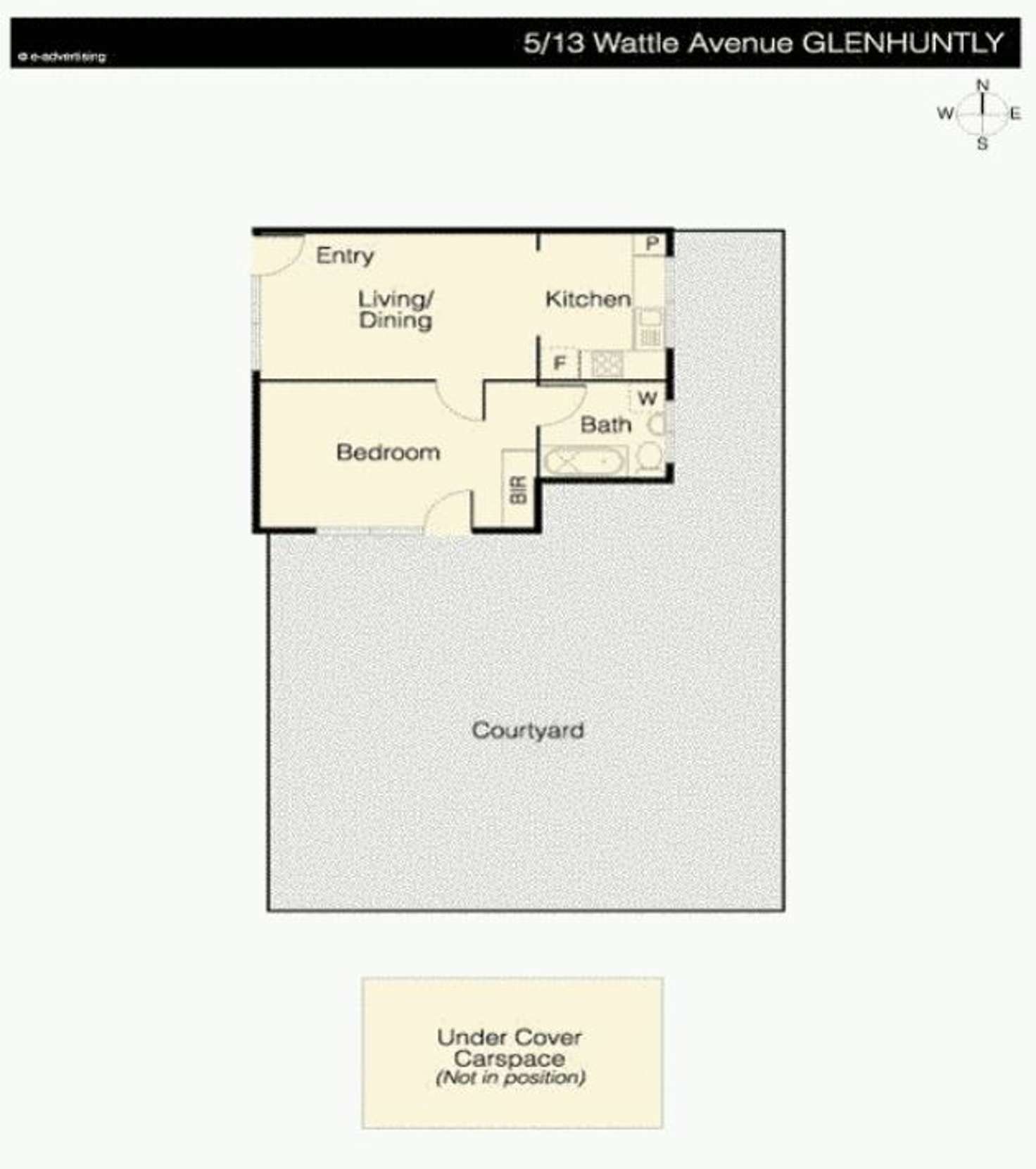 Floorplan of Homely apartment listing, 5/13 Wattle Avenue, Glen Huntly VIC 3163
