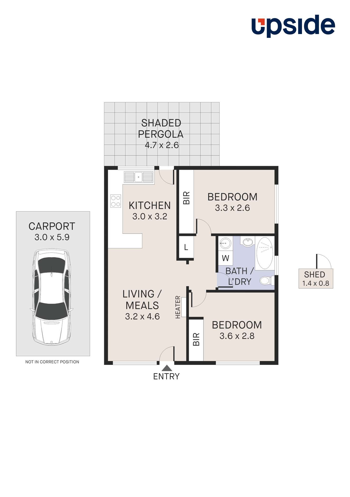 Floorplan of Homely unit listing, 5/137-139 Centenary Avenue, Melton VIC 3337