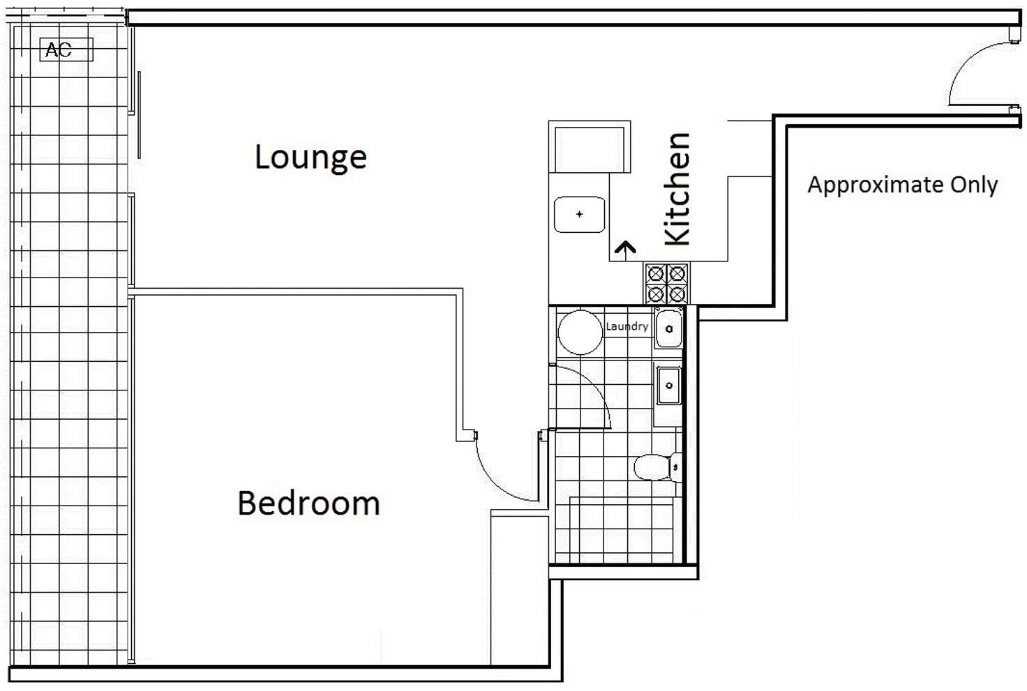 Floorplan of Homely apartment listing, 304/105 Pier  Street, Altona VIC 3018