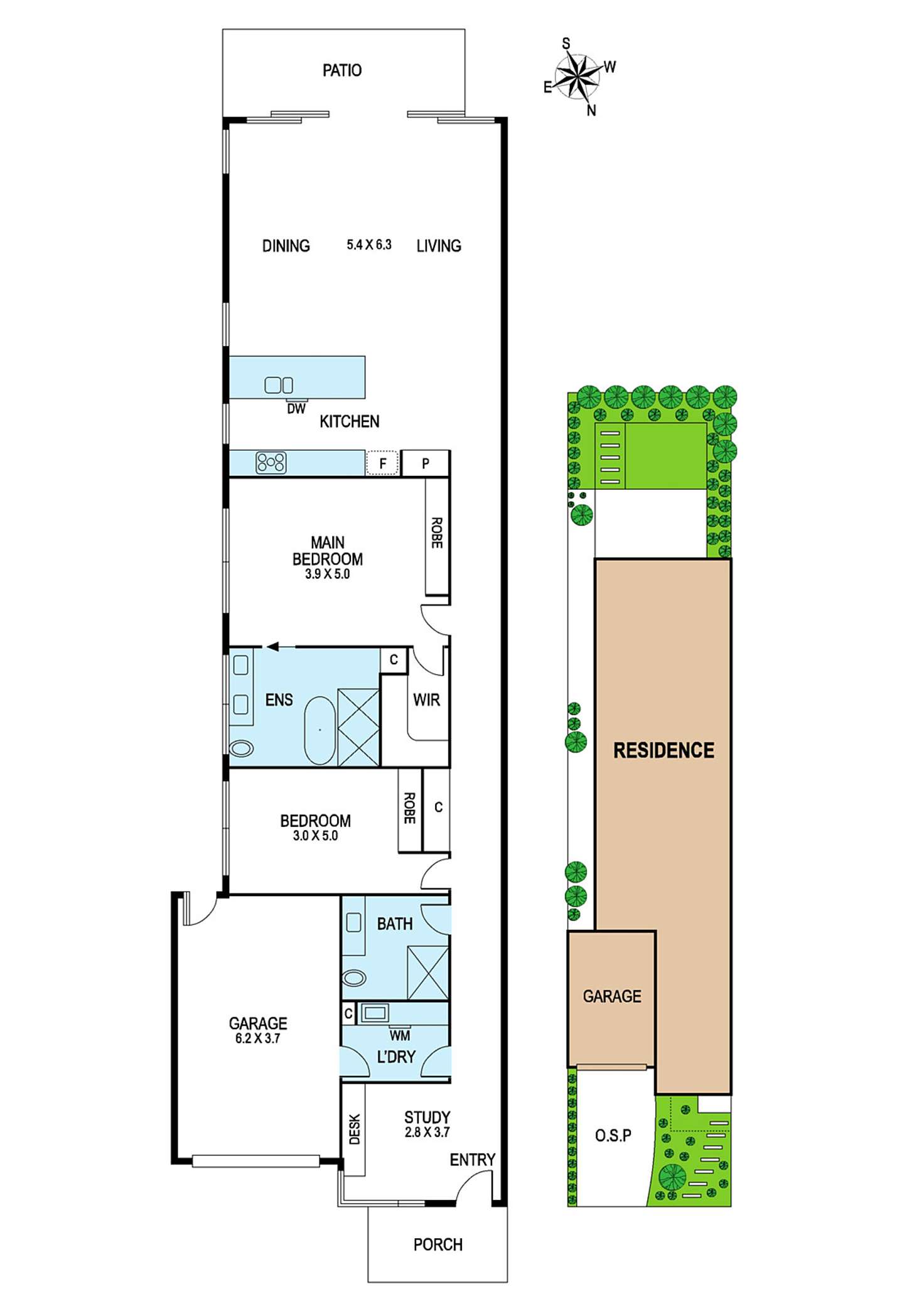 Floorplan of Homely townhouse listing, 28b Stockdale Avenue, Bentleigh East VIC 3165