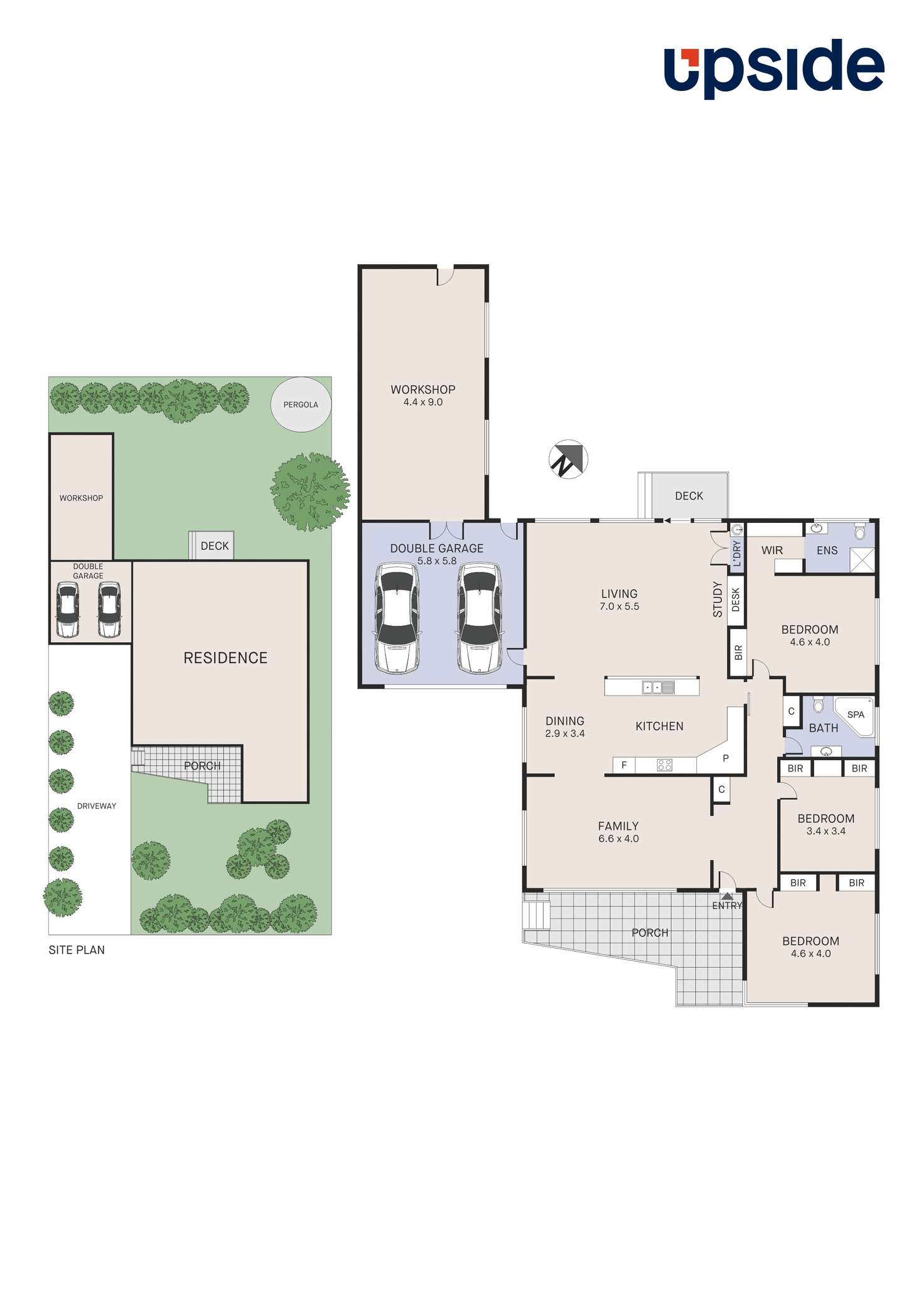 Floorplan of Homely house listing, 25 Lloyd Street, Knoxfield VIC 3180