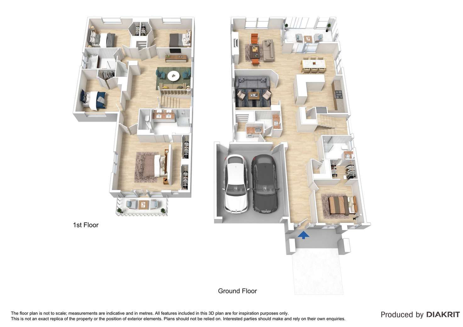 Floorplan of Homely house listing, 22 Pangana Drive, Point Cook VIC 3030