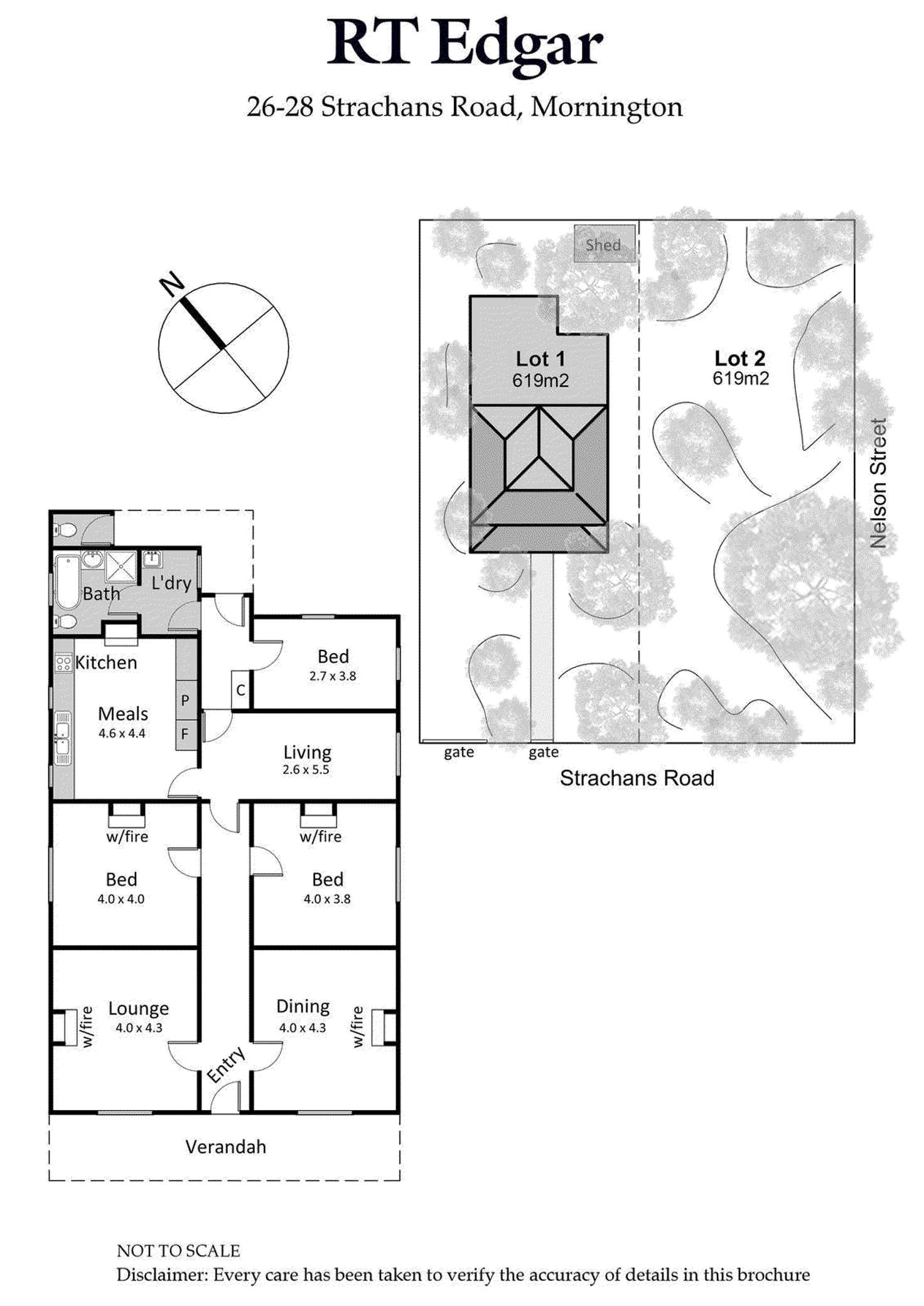 Floorplan of Homely house listing, 26 Strachans Road, Mornington VIC 3931