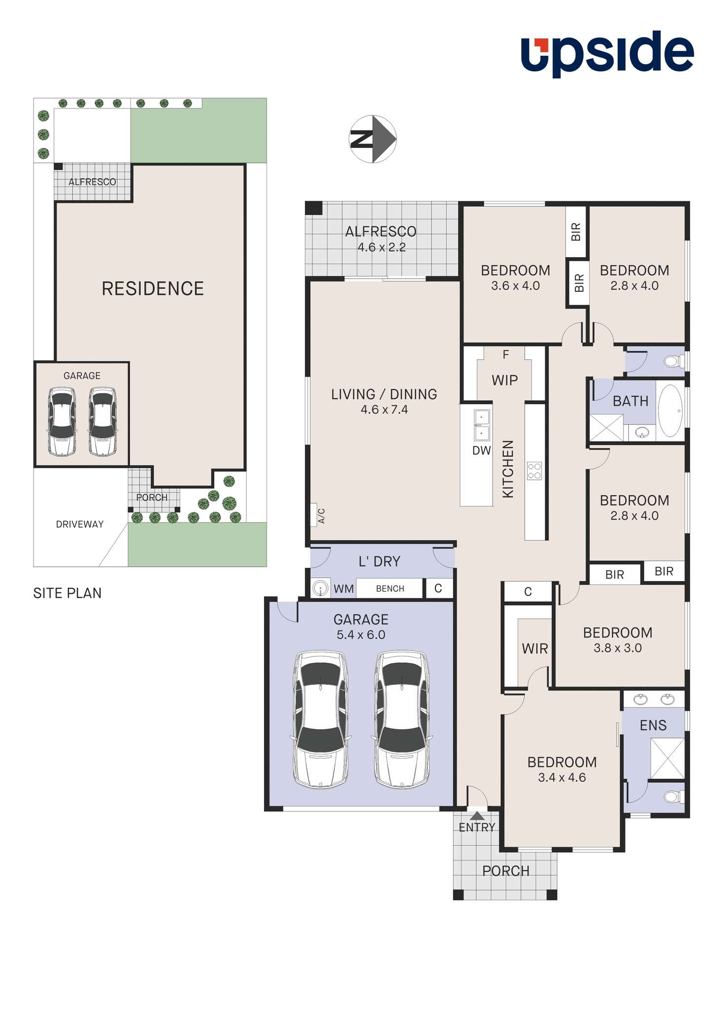 Floorplan of Homely house listing, 54 Abbeyard Drive, Clyde VIC 3978