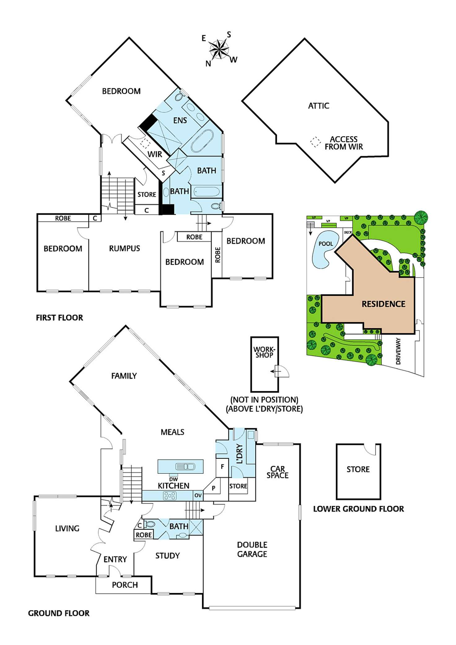 Floorplan of Homely house listing, 58 Sugarloaf Drive, Macleod VIC 3085