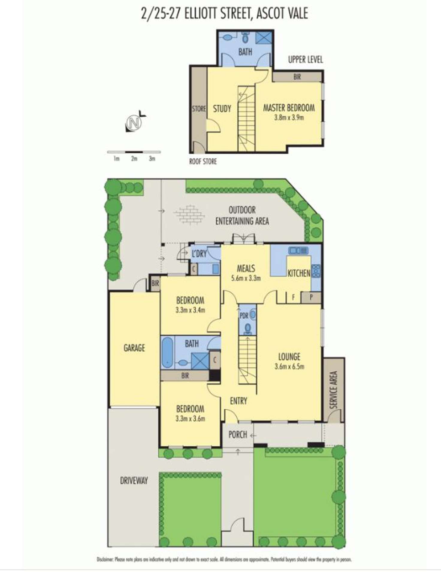 Floorplan of Homely house listing, 2/25-27 Elliott Street, Ascot Vale VIC 3032