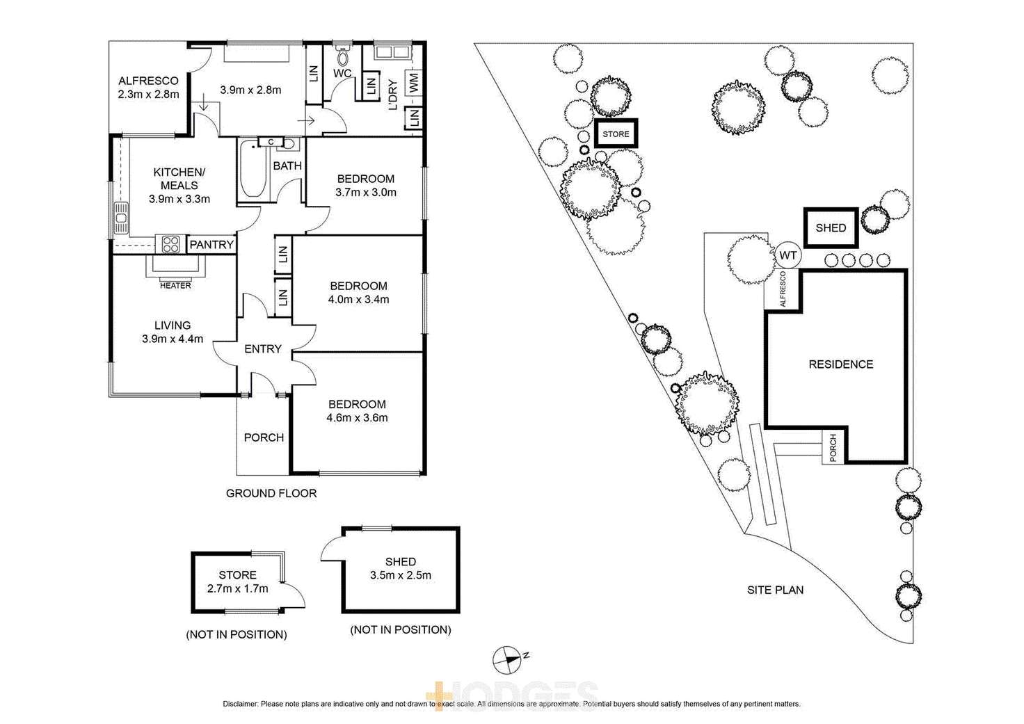 Floorplan of Homely house listing, 34 Breadalbane Street, Newcomb VIC 3219