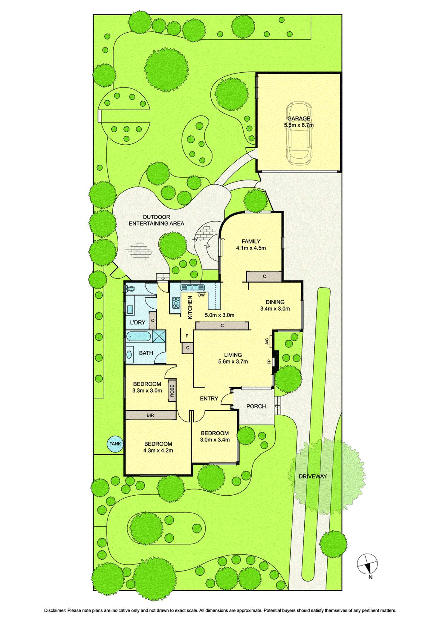 Floorplan of Homely house listing, 43 Margate Crescent, Glen Waverley VIC 3150