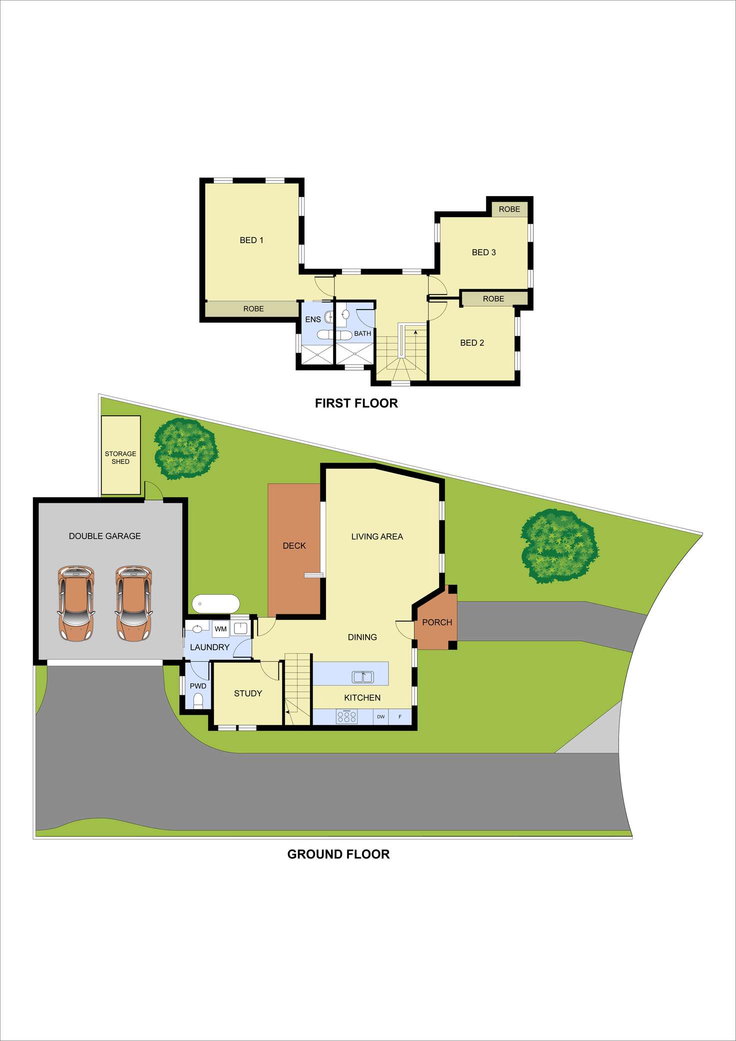 Floorplan of Homely townhouse listing, 1/4 Carmichael  Court, Glen Waverley VIC 3150
