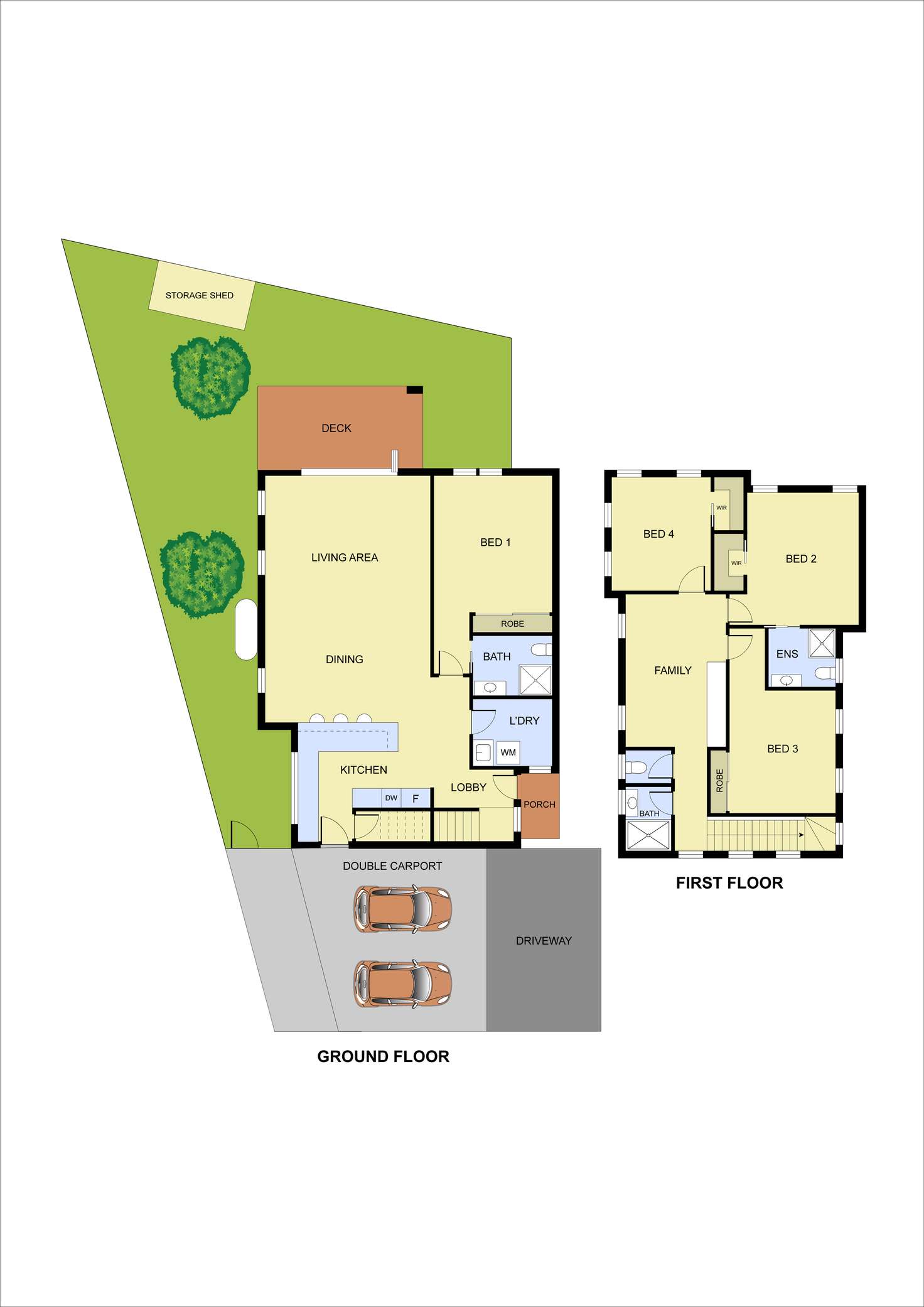 Floorplan of Homely townhouse listing, 3/4 Carmichael Court, Glen Waverley VIC 3150