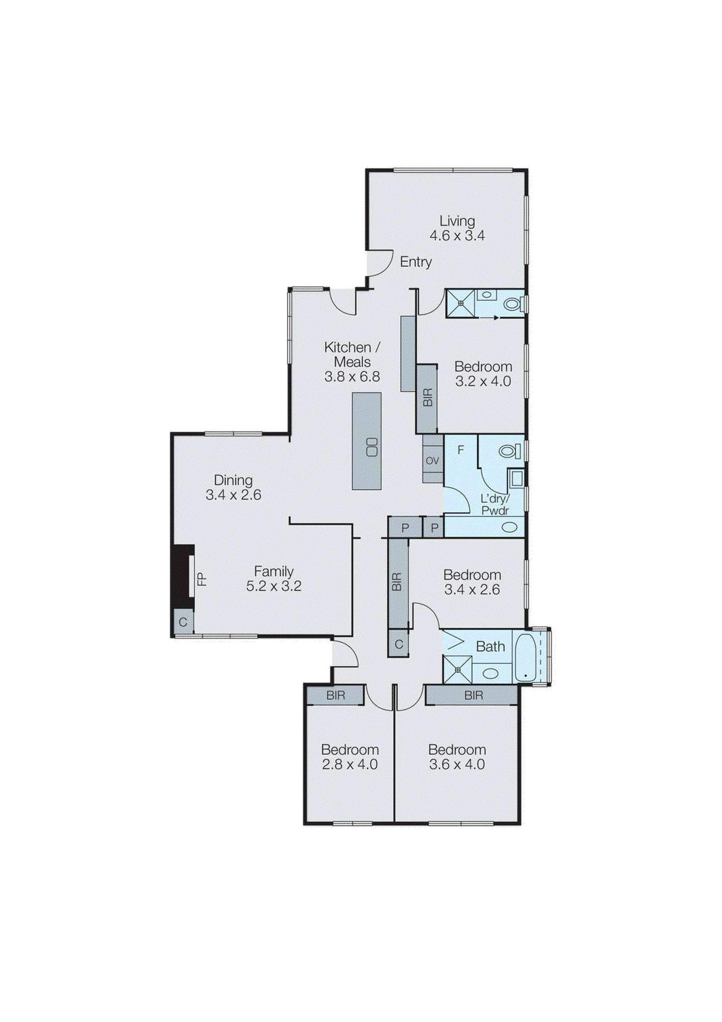 Floorplan of Homely house listing, 19 Dorset Street, Glen Waverley VIC 3150