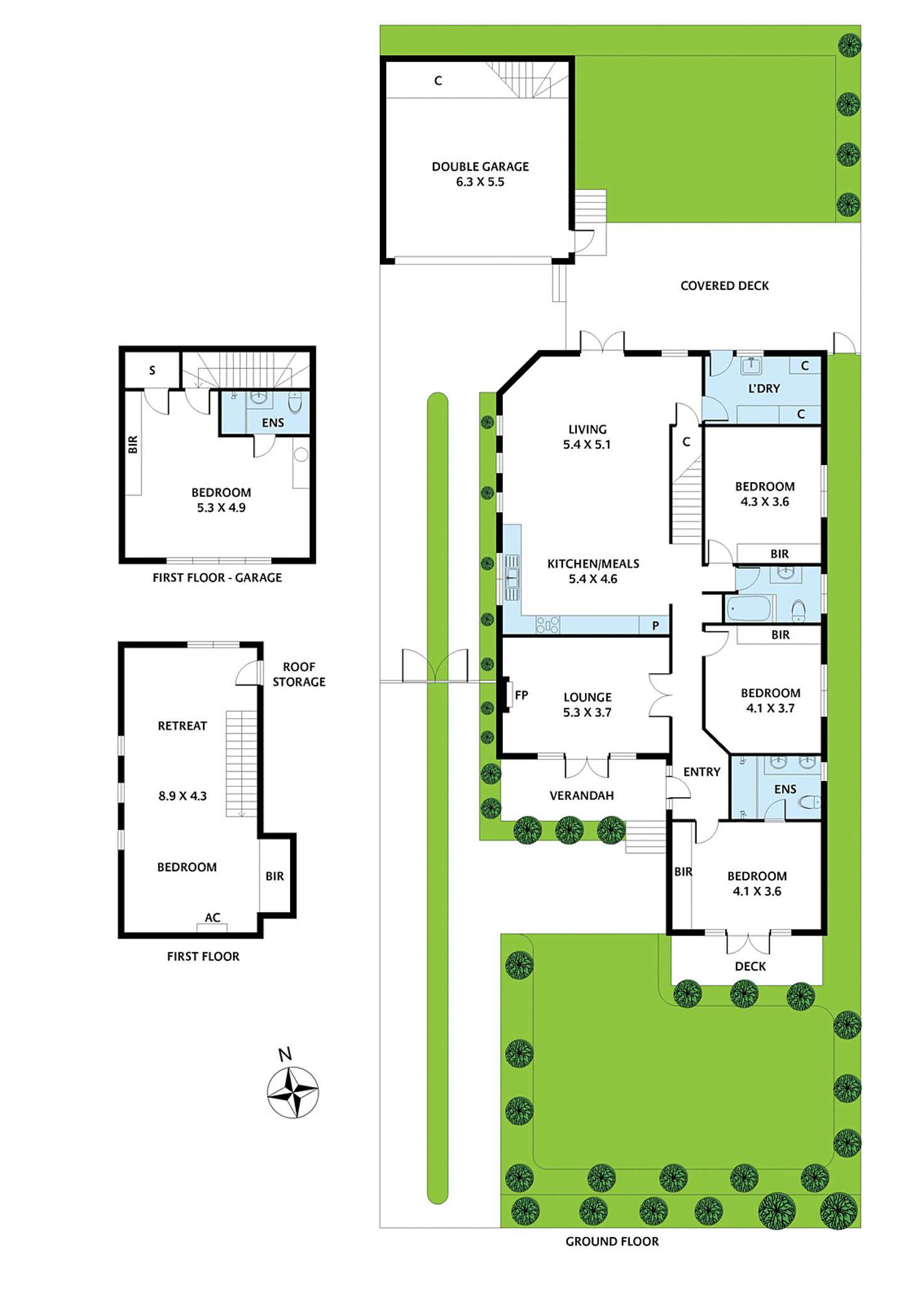 Floorplan of Homely house listing, 85 London Street, Bentleigh VIC 3204