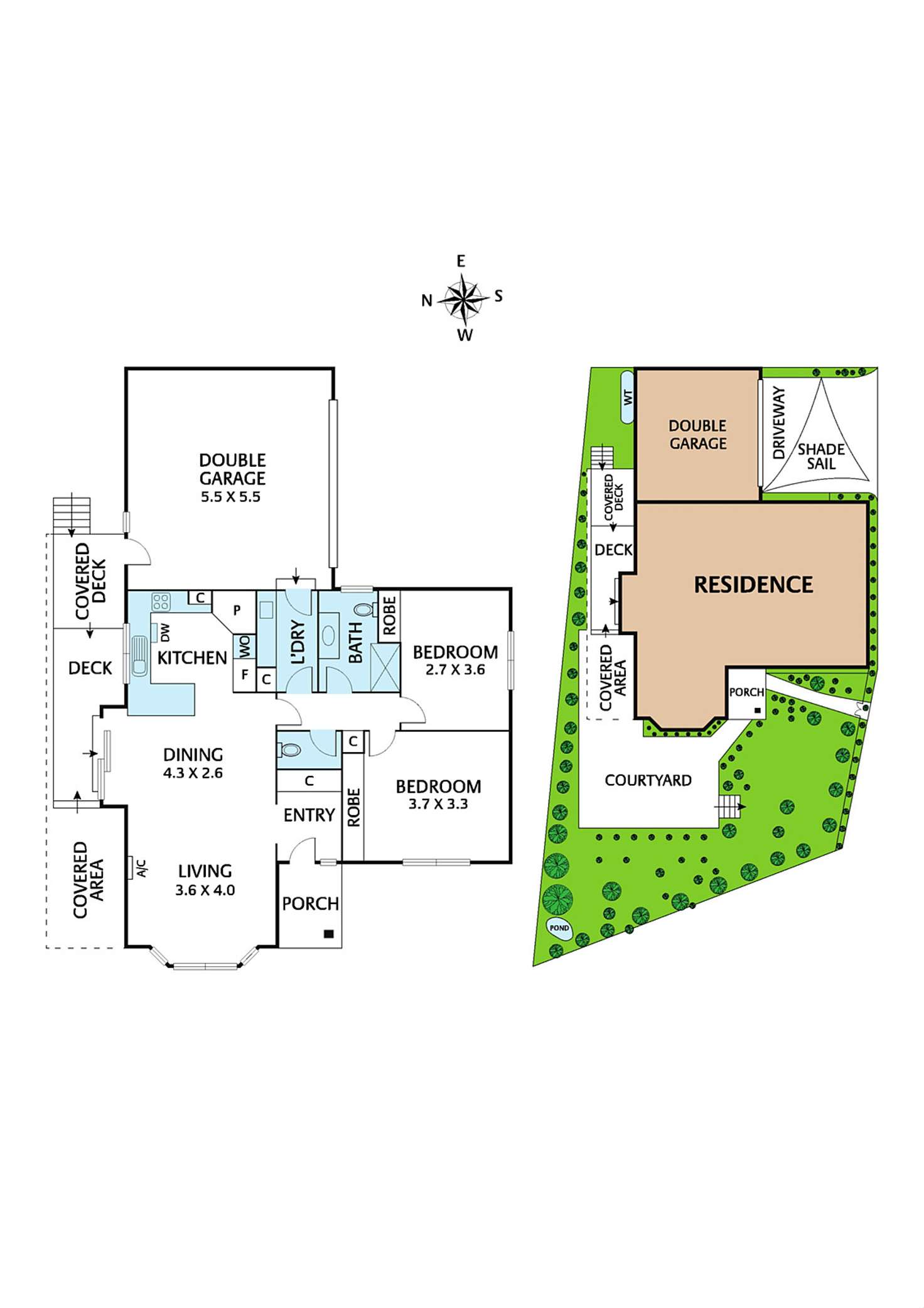 Floorplan of Homely unit listing, 1/5 Creek Road, Mitcham VIC 3132