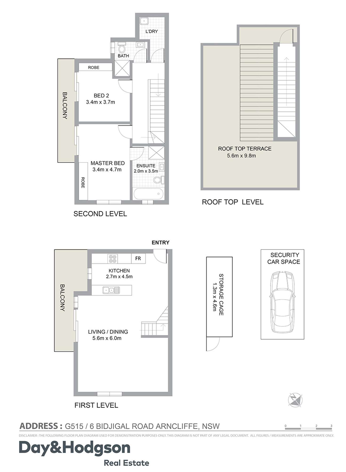 Floorplan of Homely apartment listing, G515/6 Bidjigal Road, Arncliffe NSW 2205