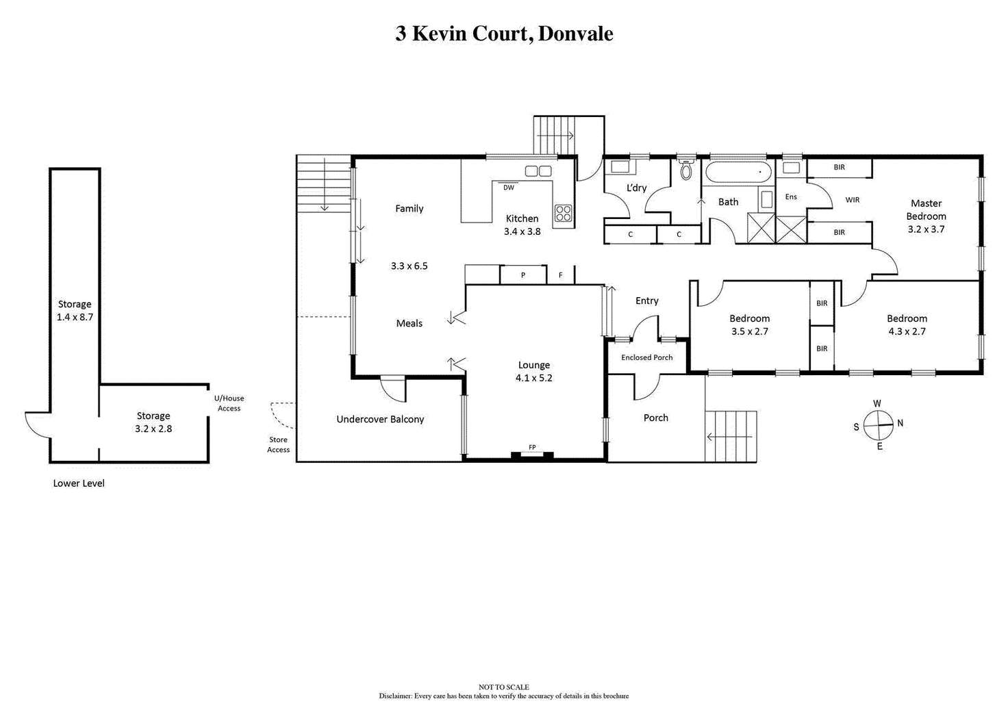 Floorplan of Homely house listing, 3 Kevin Court, Donvale VIC 3111