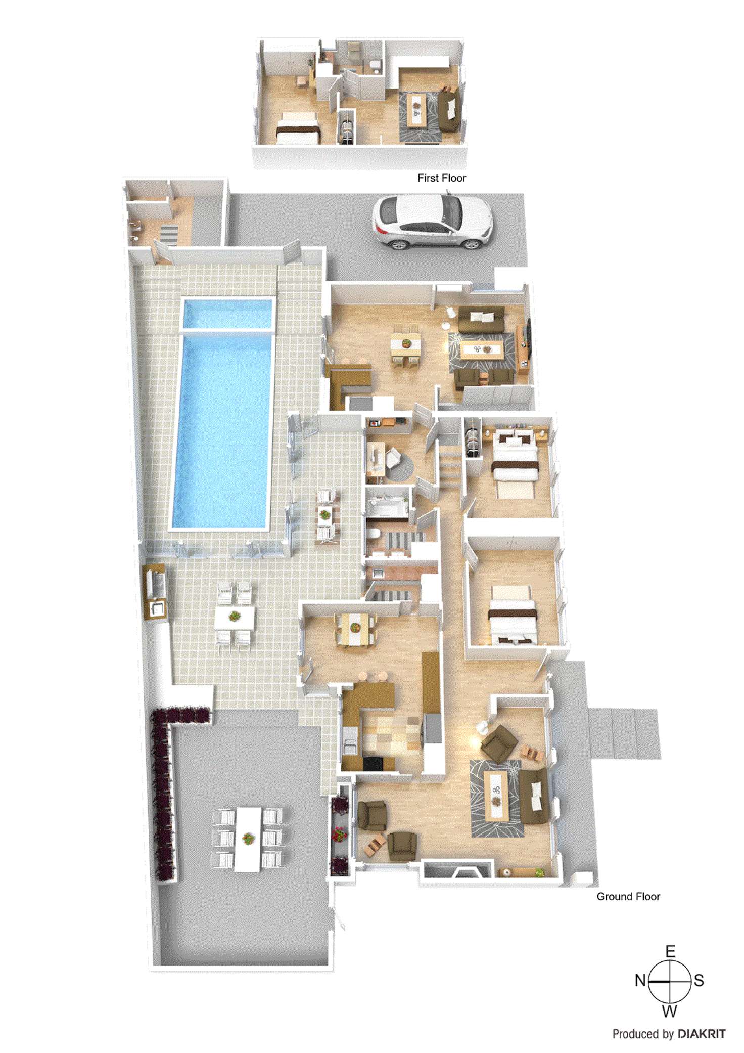 Floorplan of Homely house listing, 78 Huxley Avenue, Mulgrave VIC 3170