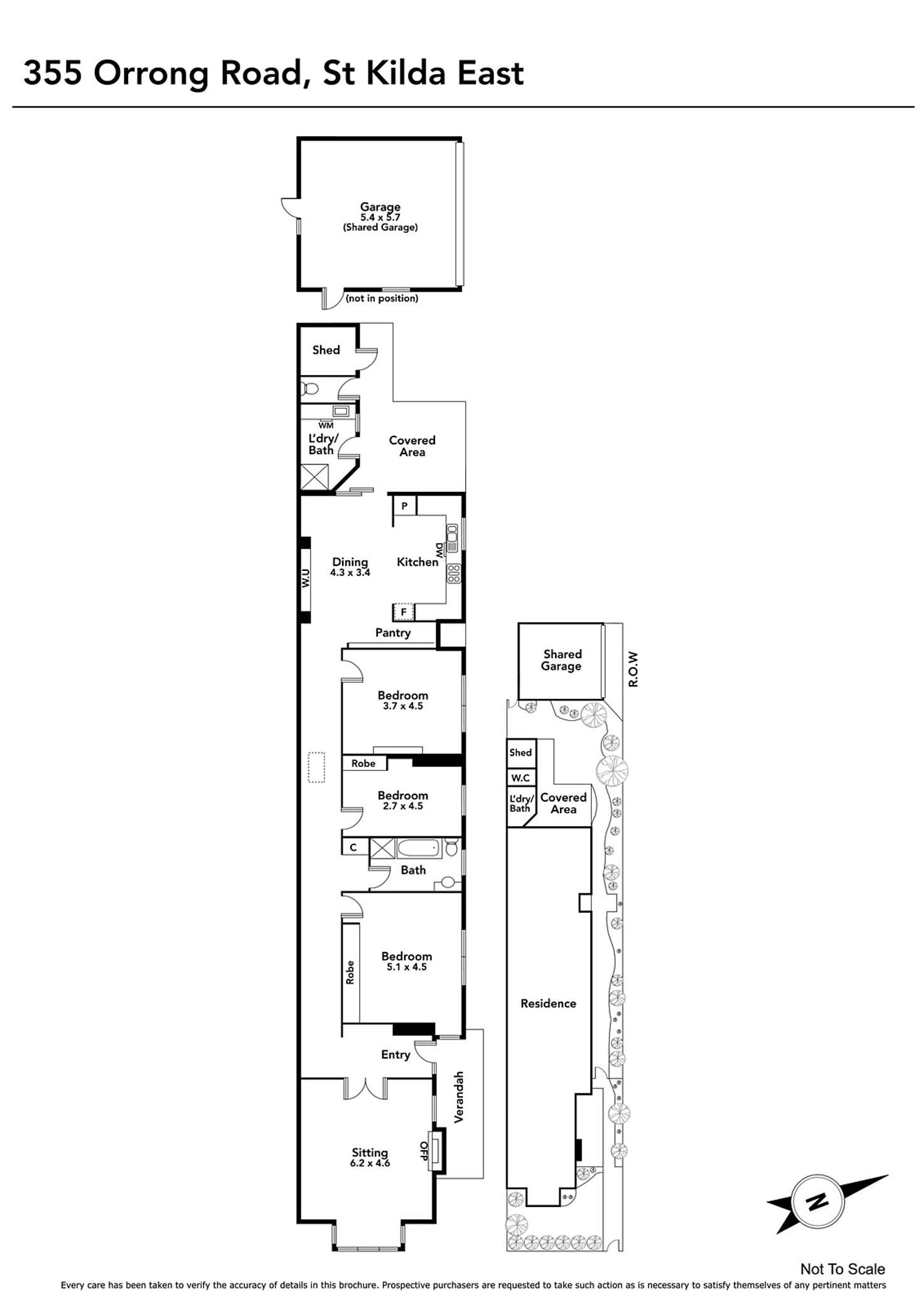 Floorplan of Homely house listing, 355 Orrong Road, St Kilda East VIC 3183