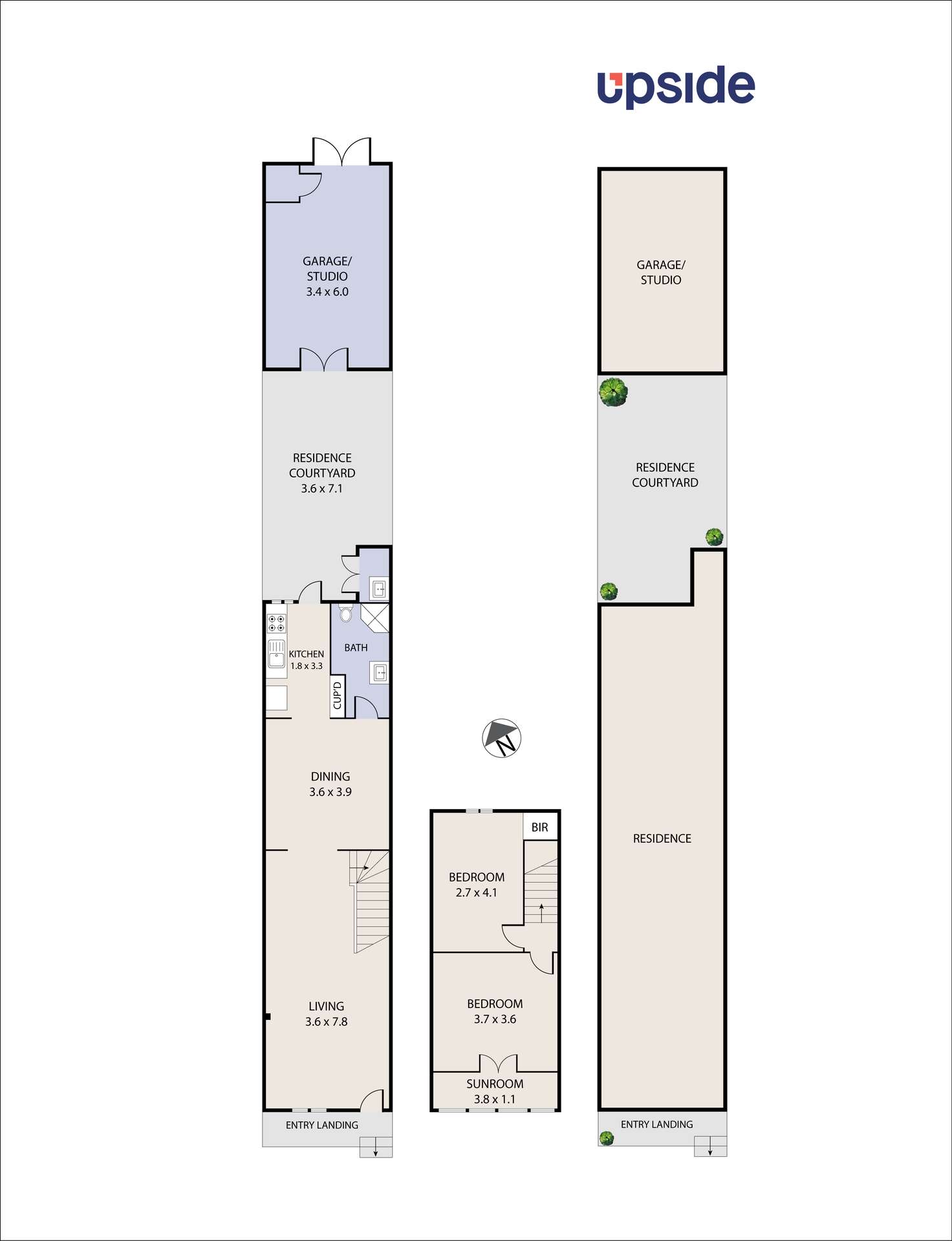 Floorplan of Homely house listing, 25 Lackey Street, St Peters NSW 2044