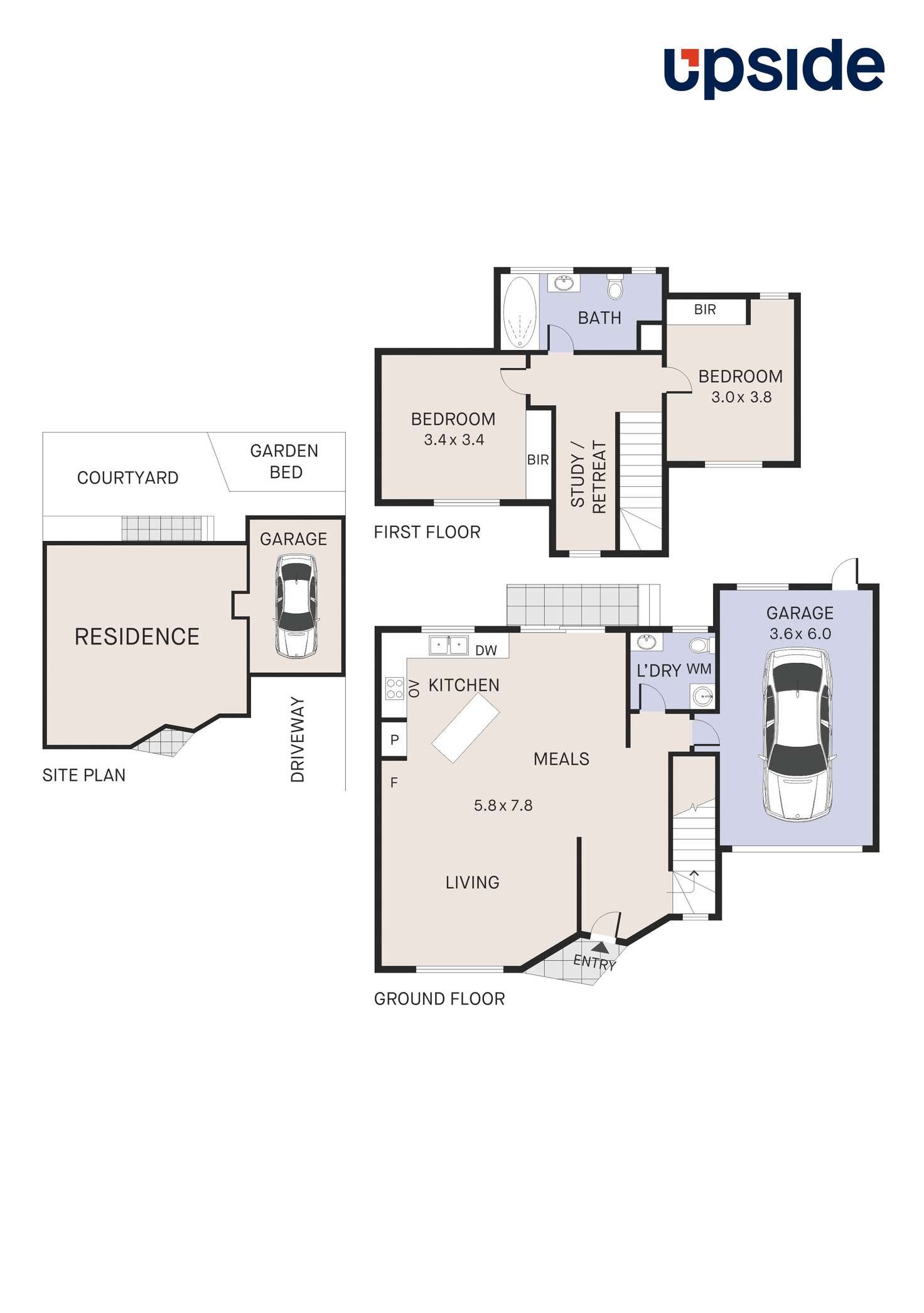 Floorplan of Homely unit listing, 2/12 Anne Court, Broadmeadows VIC 3047