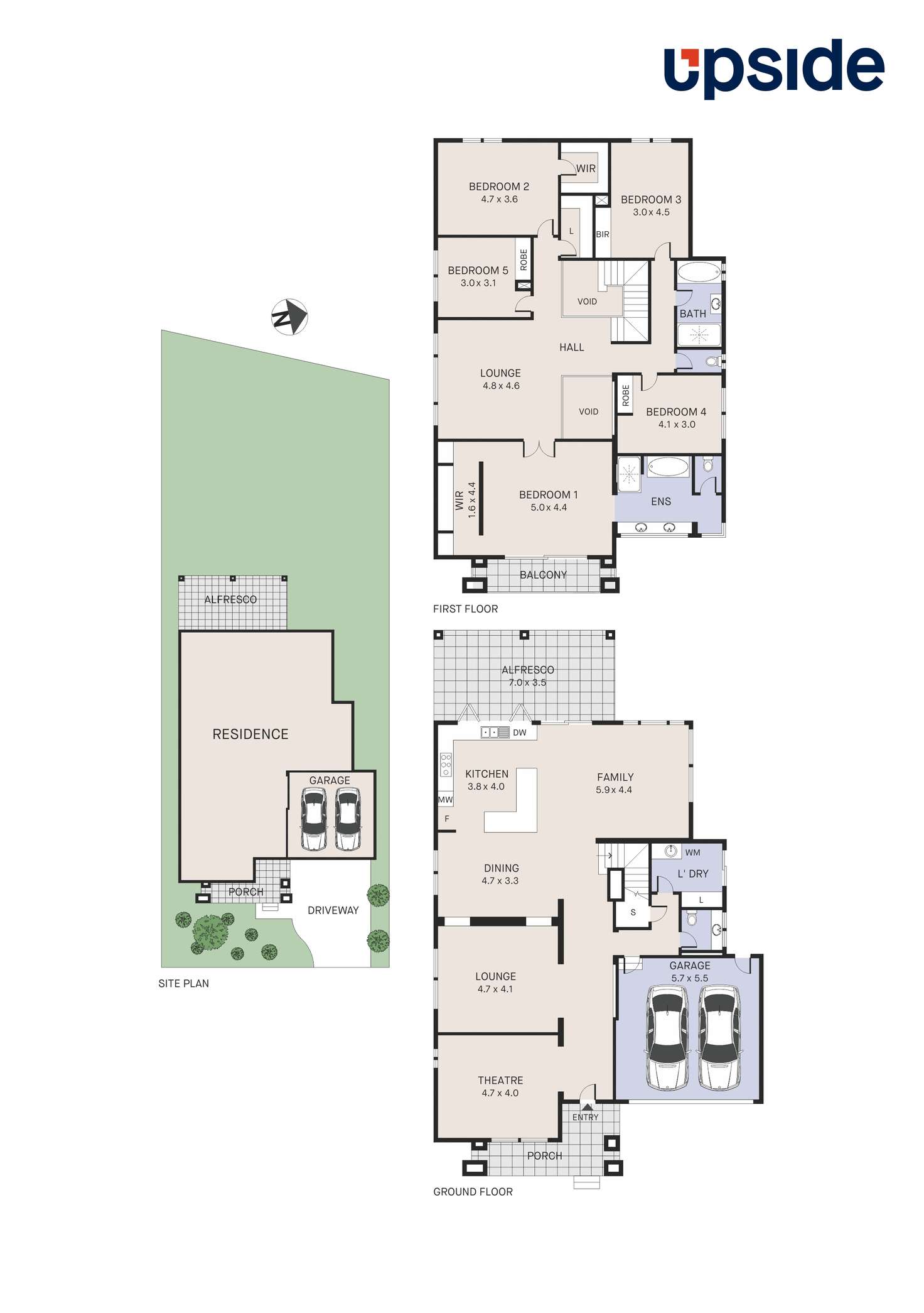 Floorplan of Homely house listing, 9 Tangerine Street, Caddens NSW 2747