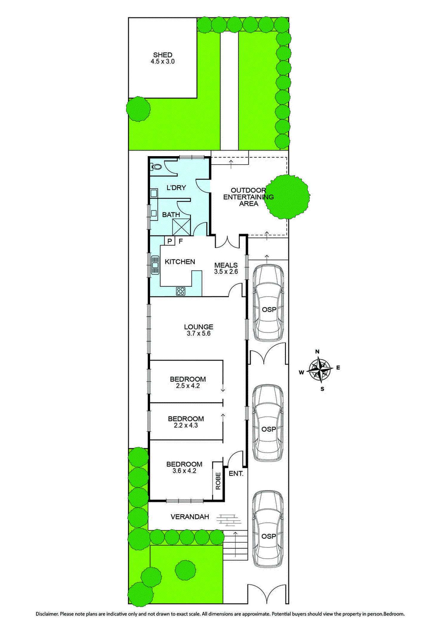 Floorplan of Homely house listing, 137 Gooch Street, Thornbury VIC 3071