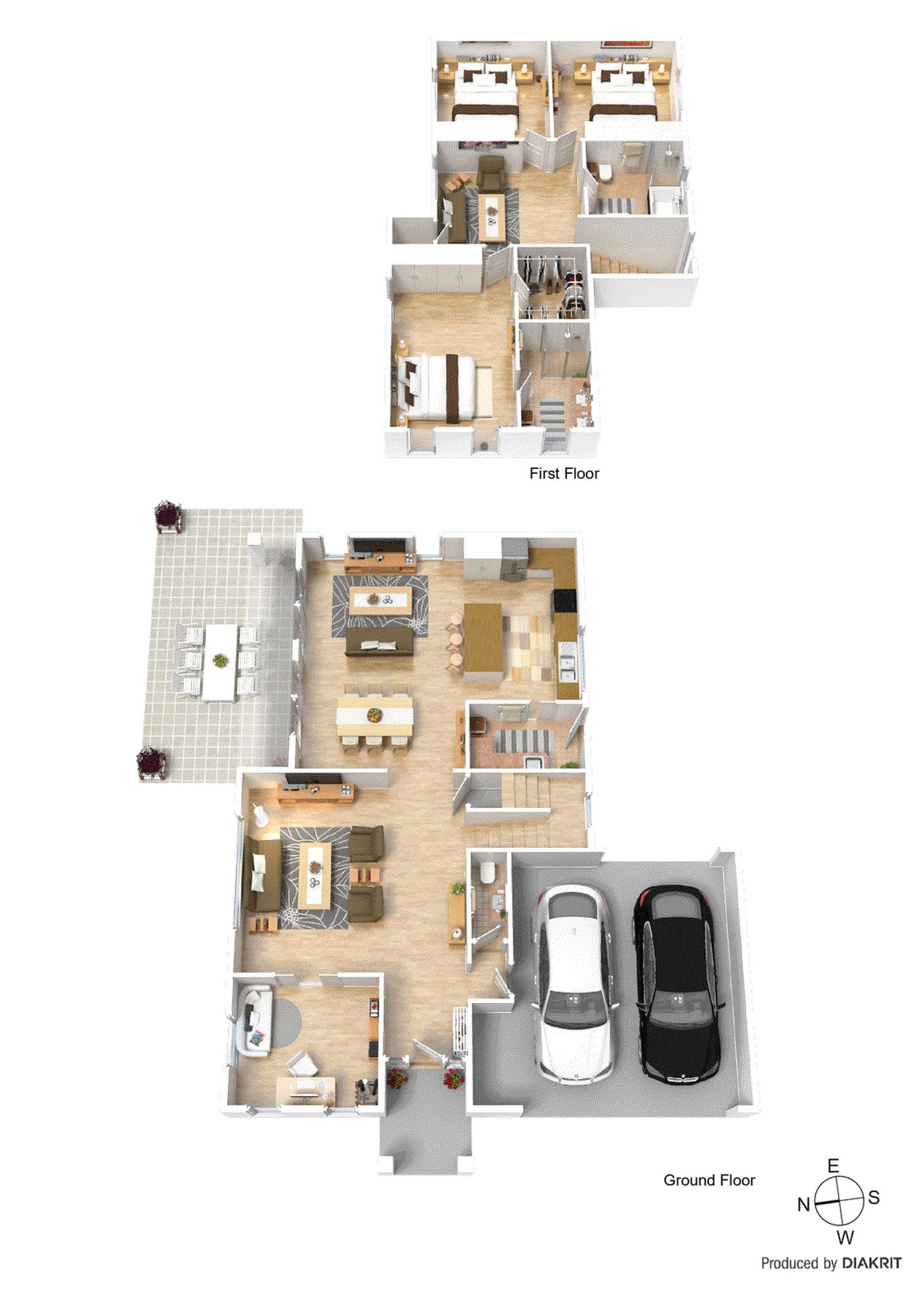 Floorplan of Homely townhouse listing, 90 Alma Street, Malvern East VIC 3145