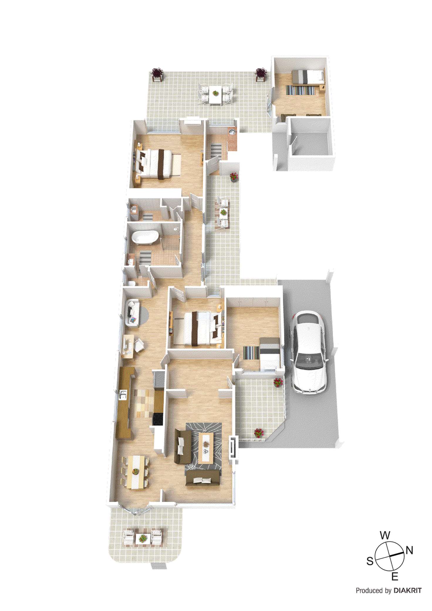 Floorplan of Homely house listing, 7 Bakers Road, Oakleigh South VIC 3167