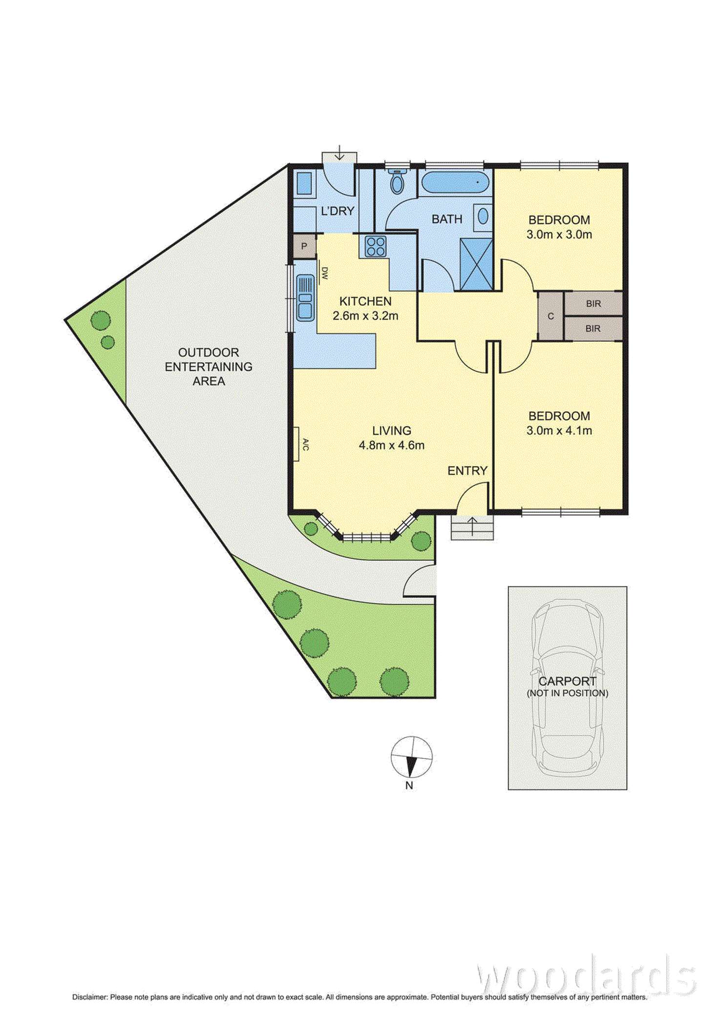Floorplan of Homely unit listing, 2/27 Hedge End Road, Mitcham VIC 3132