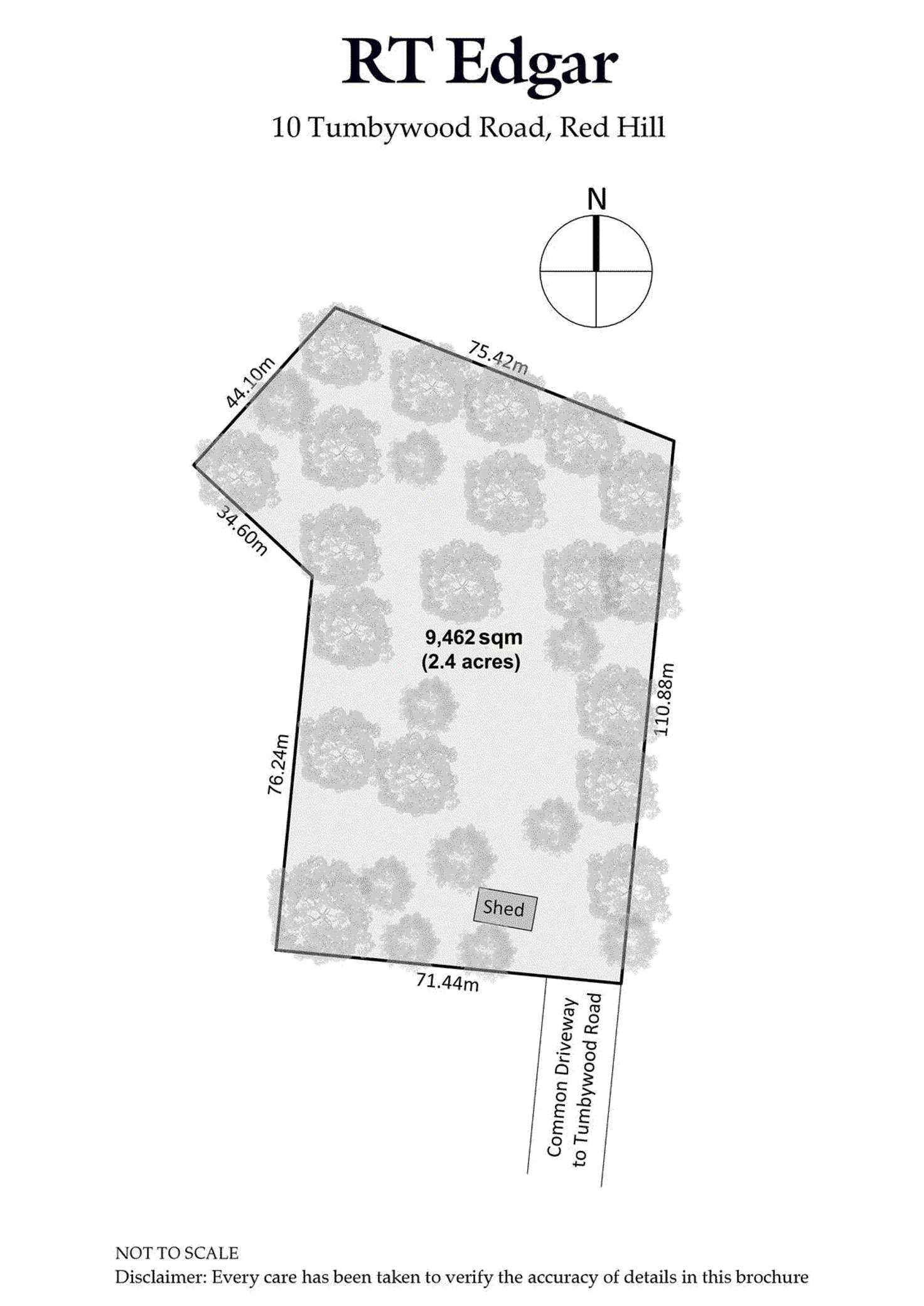 Floorplan of Homely residentialLand listing, 10 Tumbywood Road, Red Hill VIC 3937