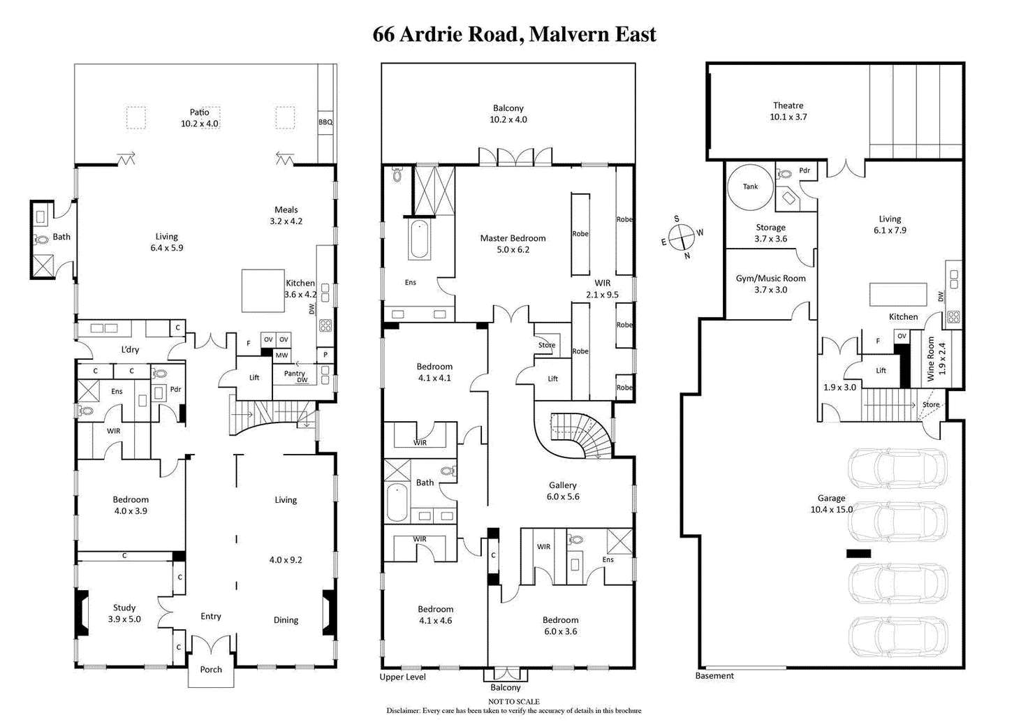 Floorplan of Homely house listing, 66 Ardrie Road, Malvern East VIC 3145