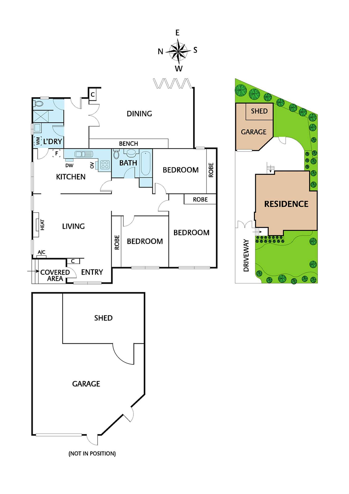 Floorplan of Homely house listing, 14 Wadham Road, Ivanhoe VIC 3079