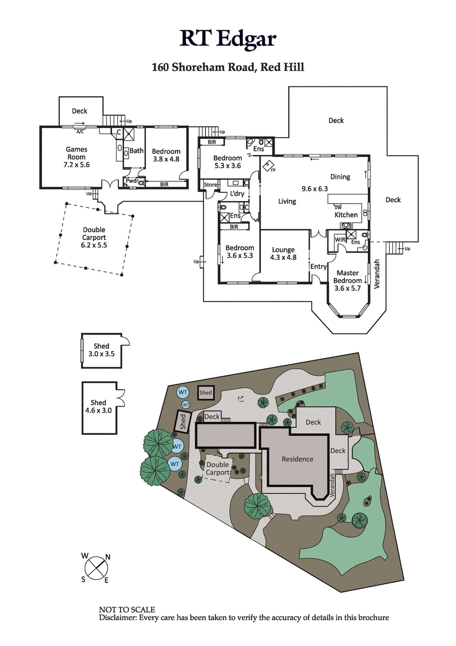 Floorplan of Homely house listing, 160 Shoreham Road, Red Hill VIC 3937