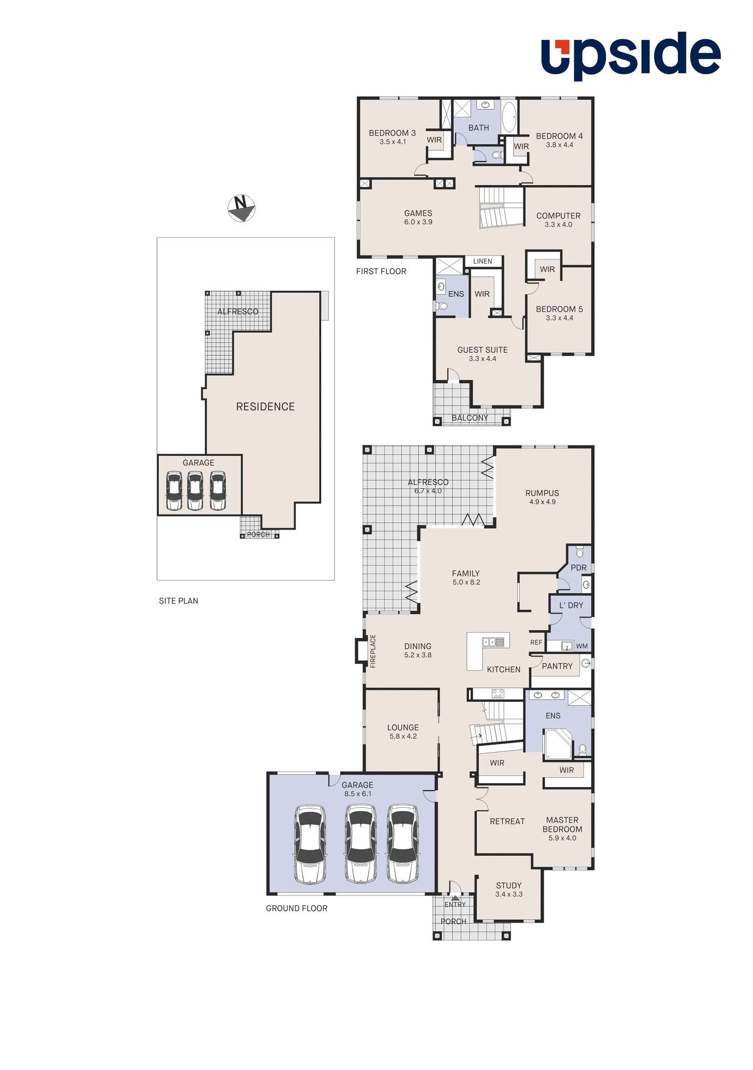 Floorplan of Homely house listing, 50 Double Bay Drive, Taylors Hill VIC 3037