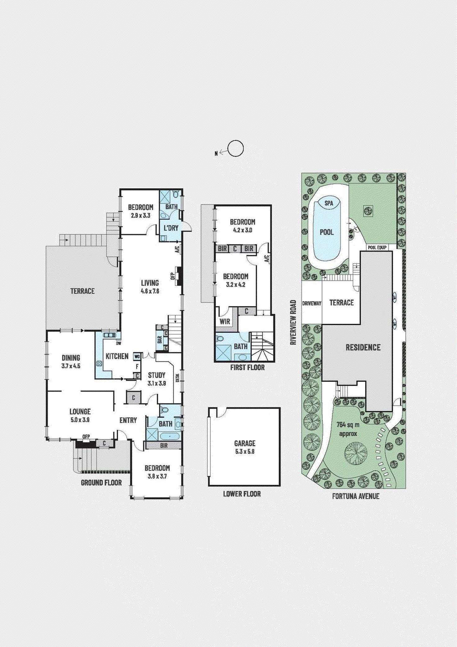 Floorplan of Homely house listing, 35 Fortuna Avenue, Balwyn North VIC 3104