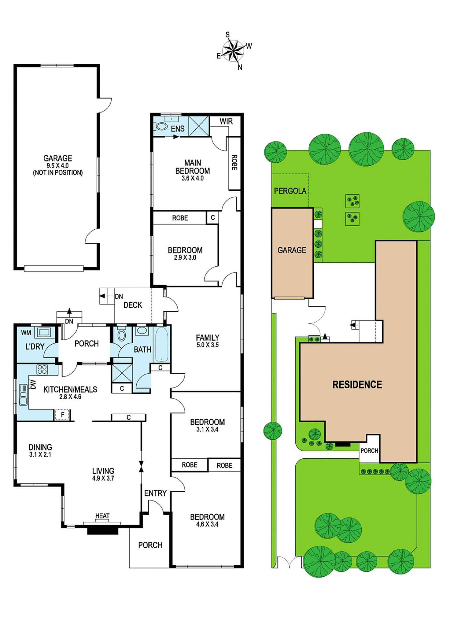 Floorplan of Homely house listing, 10 Rae Street, Bentleigh East VIC 3165