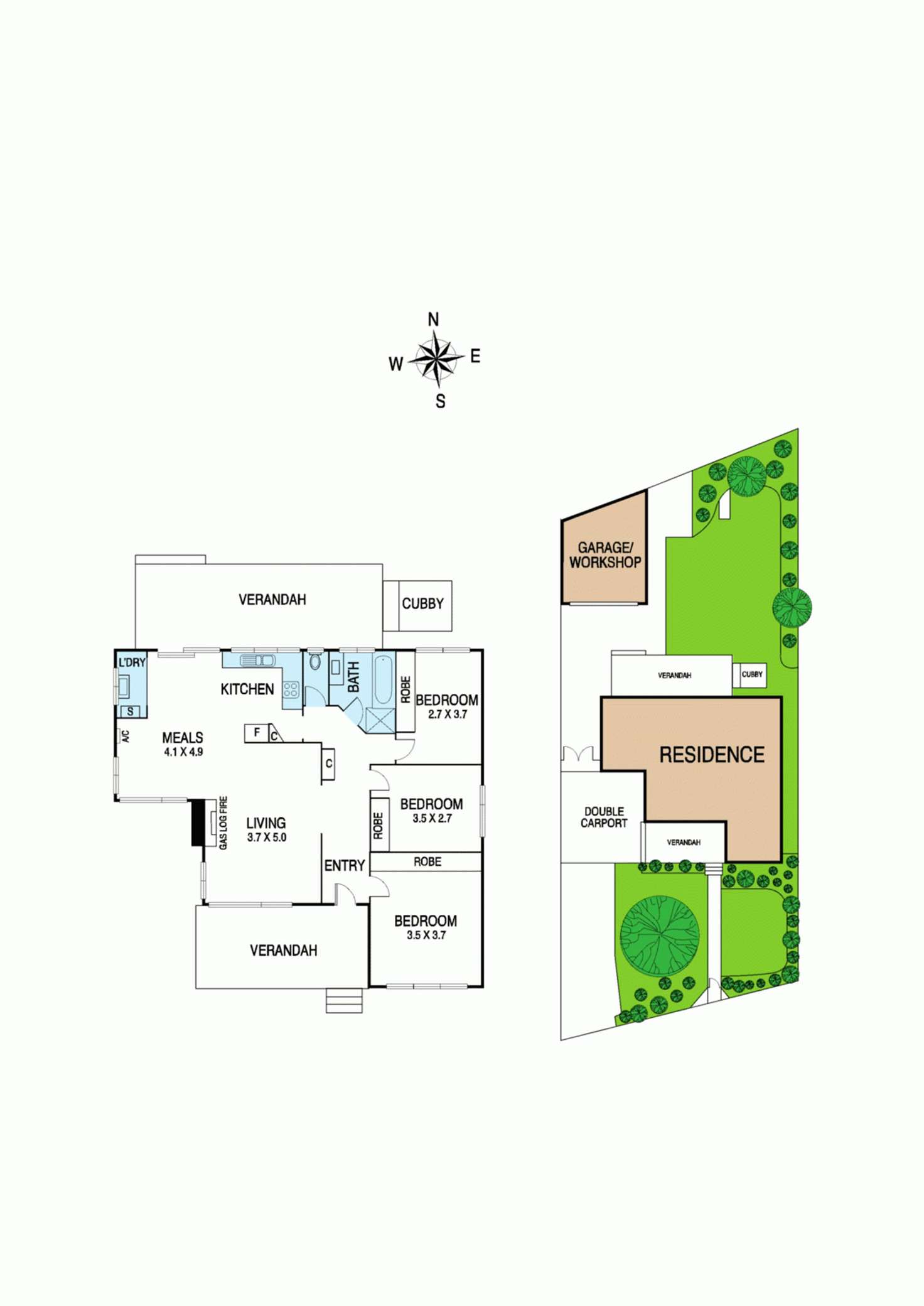 Floorplan of Homely house listing, 561 Canterbury Road, Vermont VIC 3133