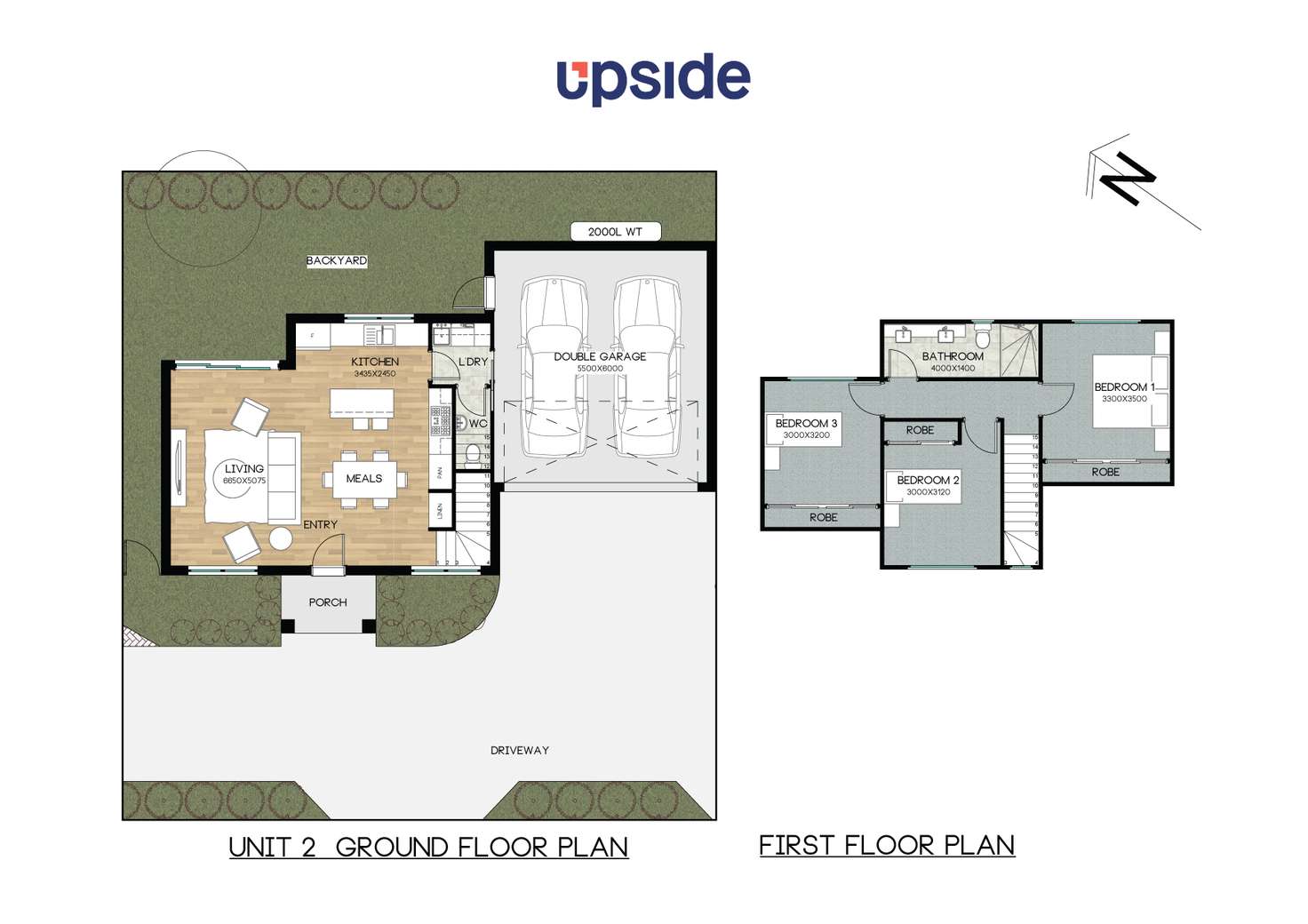 Floorplan of Homely townhouse listing, 2/12 Seaview Parade, Dromana VIC 3936