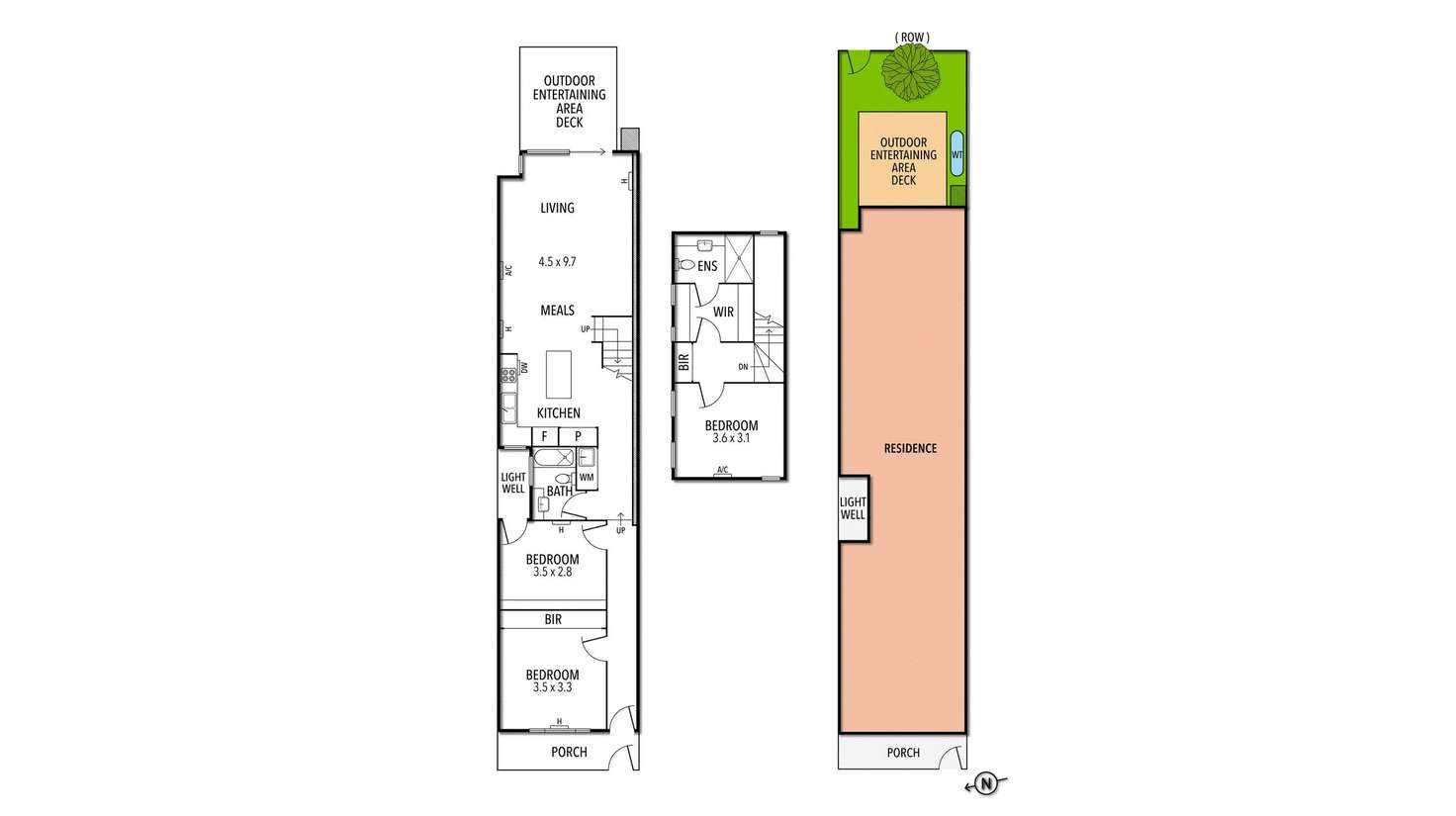 Floorplan of Homely house listing, 562 Drummond Street, Carlton North VIC 3054