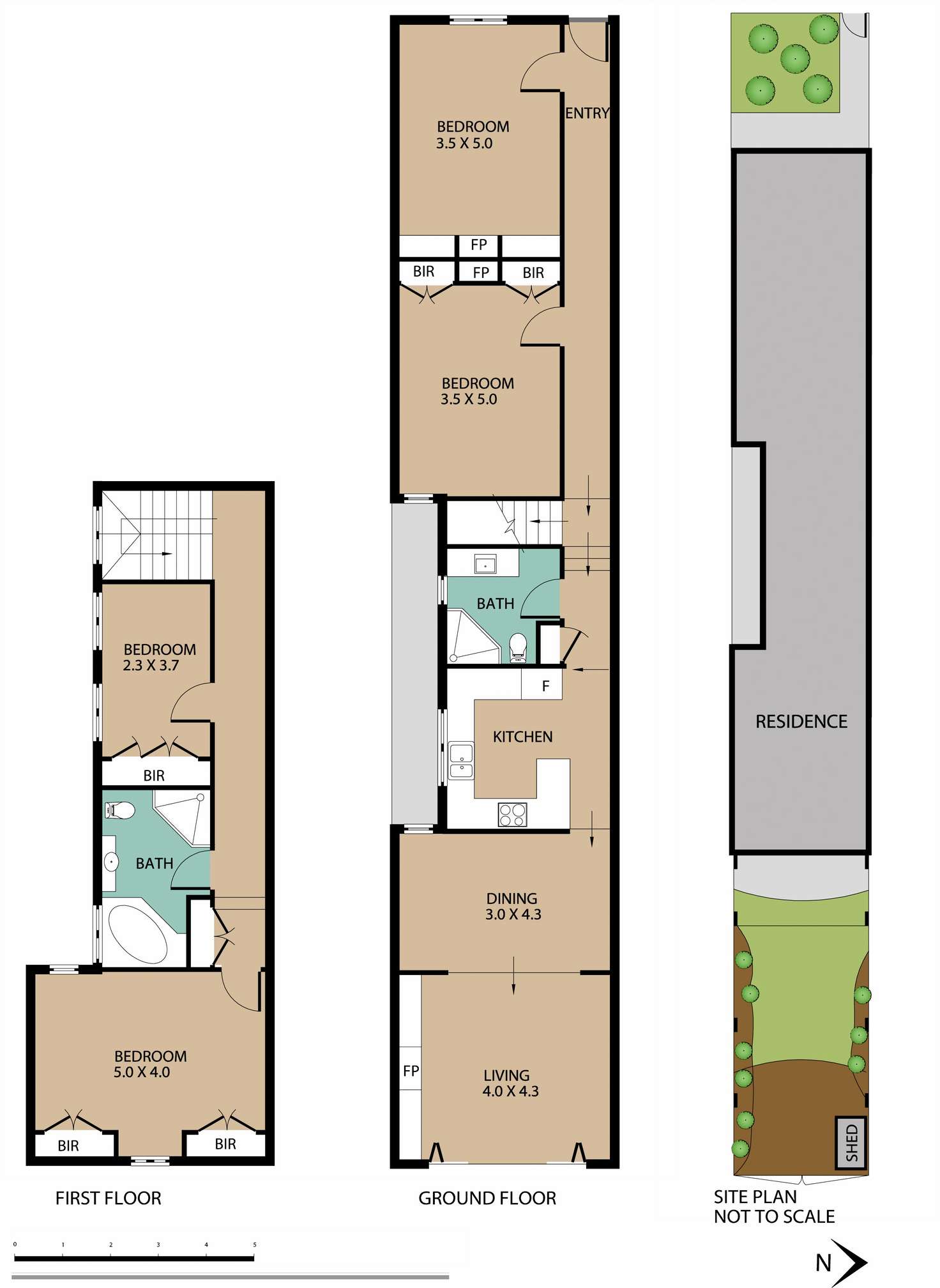 Floorplan of Homely house listing, 474 Rathdowne Street, Carlton North VIC 3054