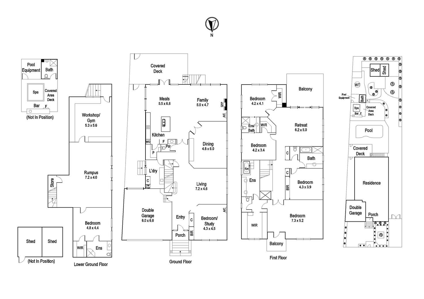 Floorplan of Homely house listing, 13 Lantana Street, Ivanhoe VIC 3079