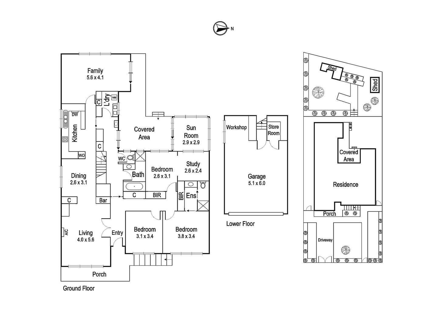 Floorplan of Homely house listing, 17 McCrae Road, Rosanna VIC 3084