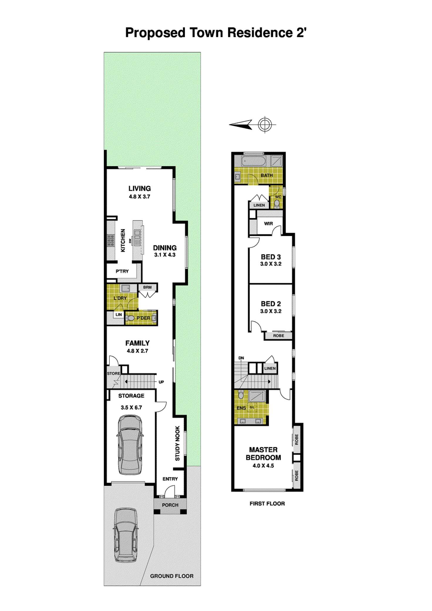 Floorplan of Homely house listing, 18 Swift Street, Northcote VIC 3070