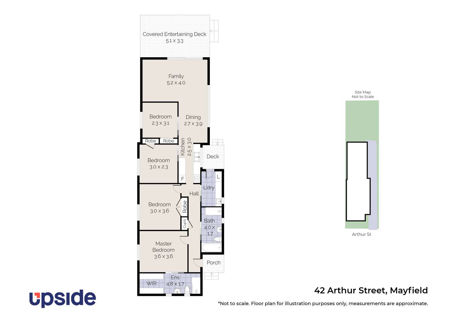 Floorplan of Homely house listing, 42 Arthur Street, Mayfield NSW 2304