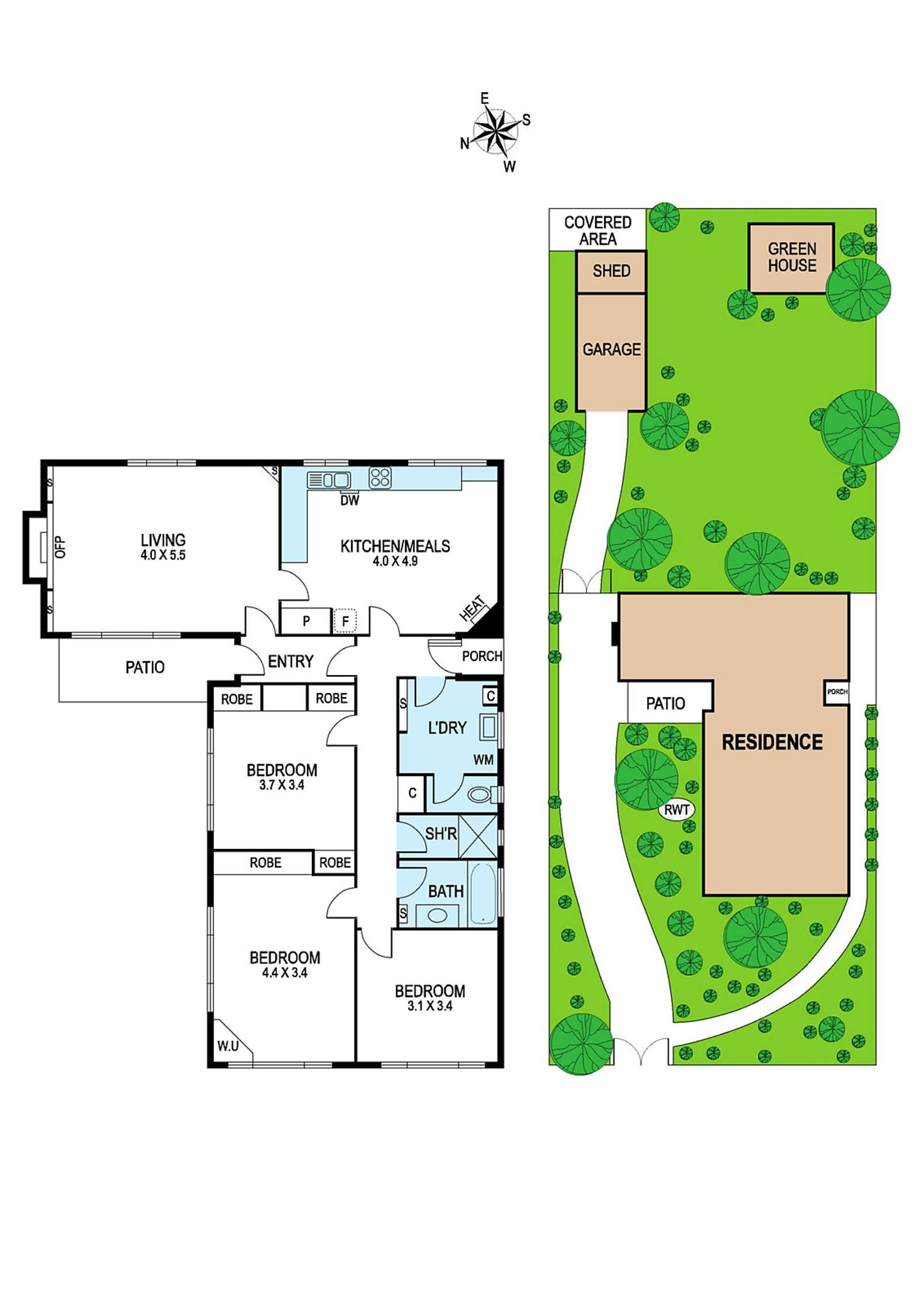 Floorplan of Homely house listing, 14 Brett Street, Murrumbeena VIC 3163