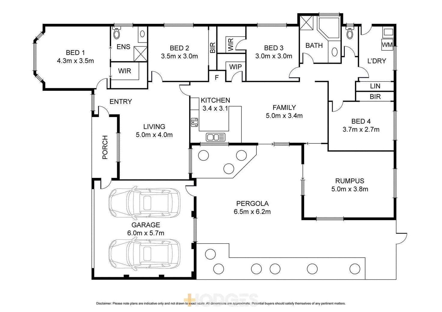 Floorplan of Homely house listing, 23 Briardale Drive, Werribee VIC 3030