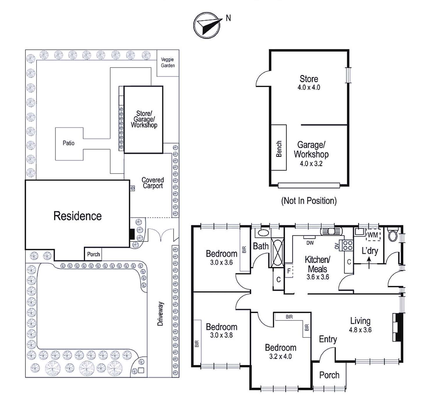 Floorplan of Homely house listing, 9 Shelley Street, Heidelberg Heights VIC 3081