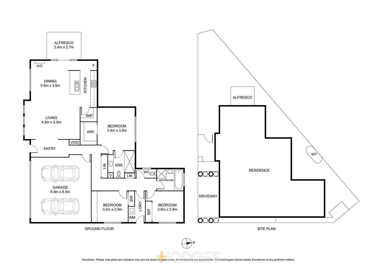 Floorplan of Homely house listing, 8 Taliska Avenue, Hamlyn Heights VIC 3215